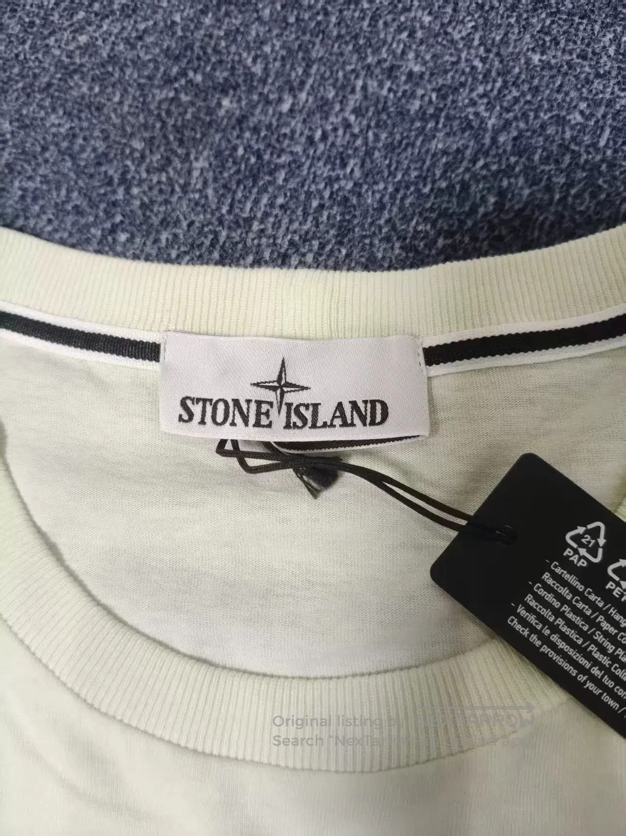 Stone Island stone island logo print short sleeve shirt. Size US L / EU 52-54 / 3 - 3 Thumbnail