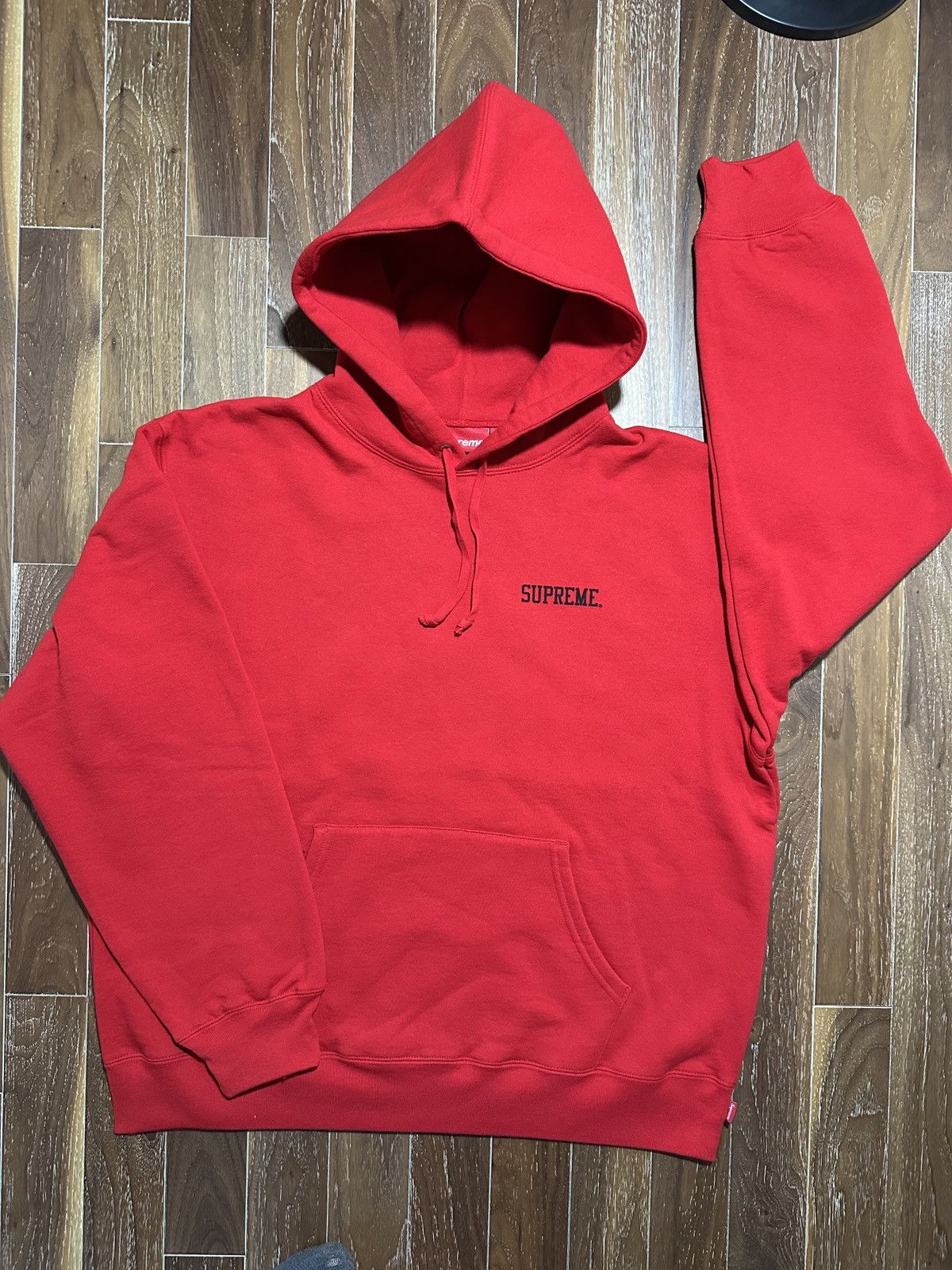 Supreme Supreme Anarchy Red Hoodie L Size US L / EU 52-54 / 3 - 2 Thumbnail