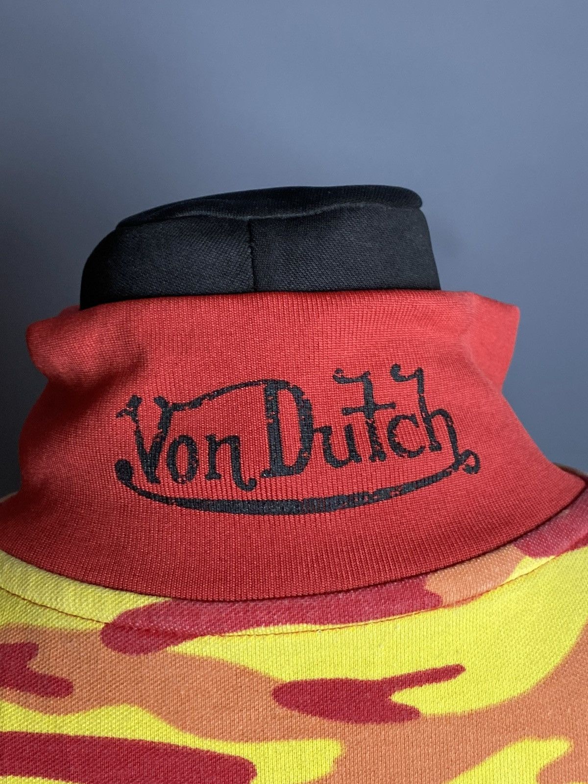 Vintage Women's Von Dutch VTG Camo Zip Up Patches Sweatshirt Size M Size M / US 6-8 / IT 42-44 - 13 Thumbnail