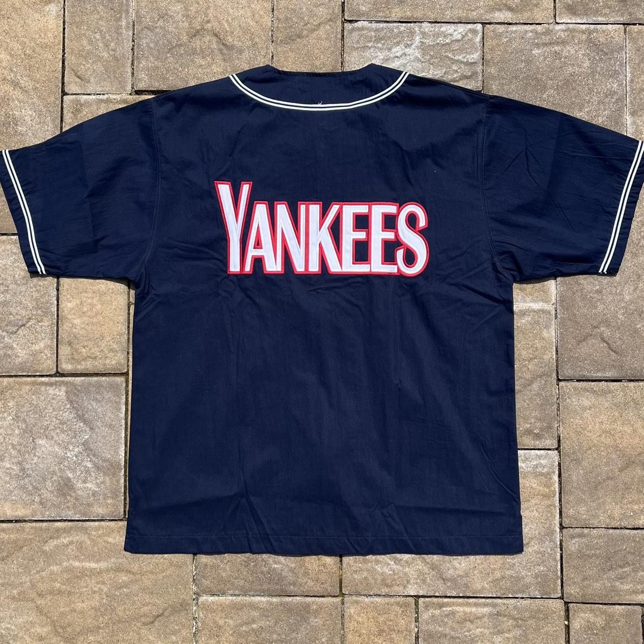 MLB × Vintage Vintage Russell Athletic MLB New York Yankees Jersey Size US XL / EU 56 / 4 - 2 Thumbnail