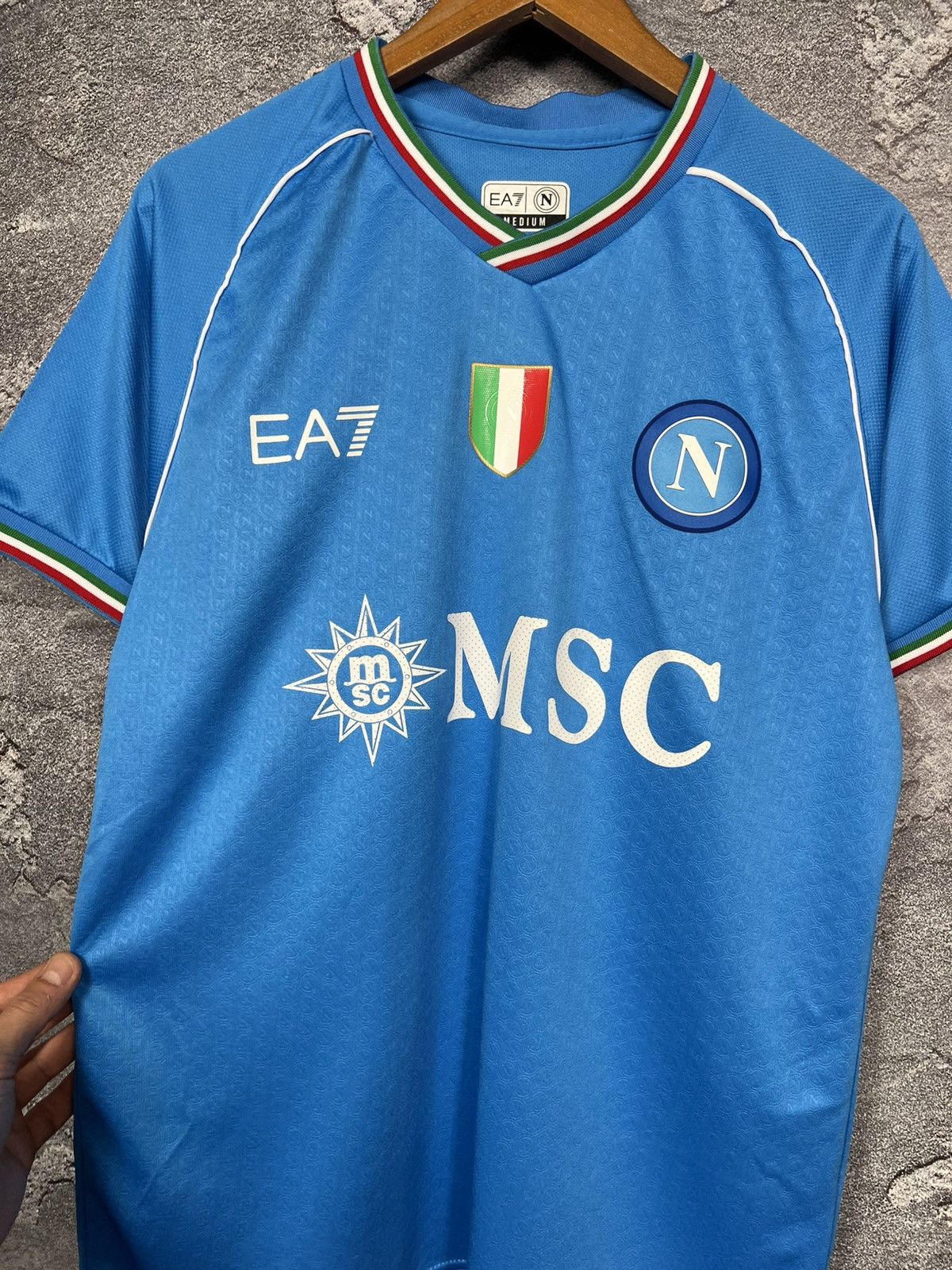 Emporio Armani Emporio Armani Napoli 2023 Jersey T-shirt Kit Size US M / EU 48-50 / 2 - 3 Thumbnail