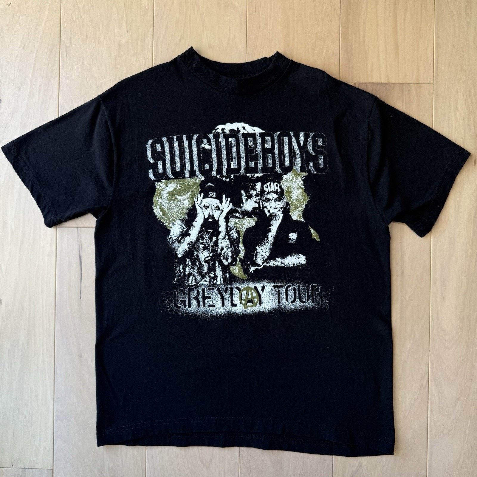 The Unbranded Brand G59 Records Suicide Boys Grey Day Shirt Large Black Tour Size US L / EU 52-54 / 3 - 2 Thumbnail