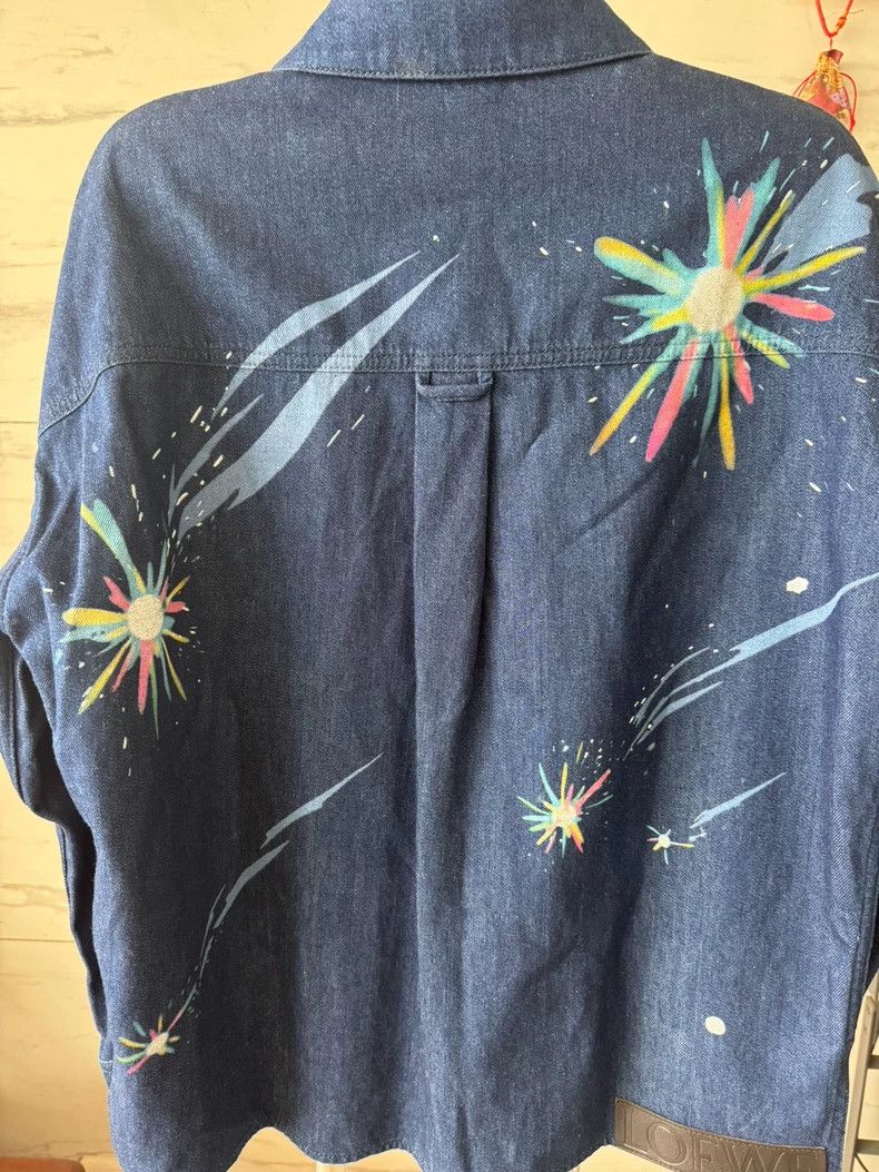 Loewe Howl's moving castleDenim coat shirt jacket