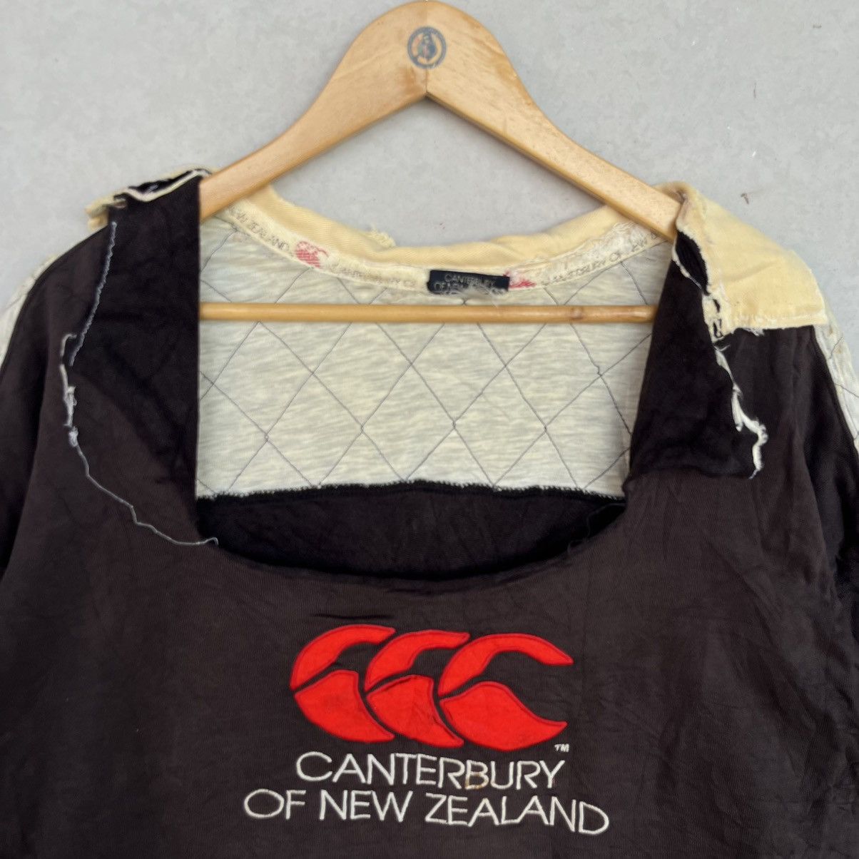 Other Vintage Distressed Black Canterbury Windbreaker Size XXL Size US XXL / EU 58 / 5 - 7 Thumbnail