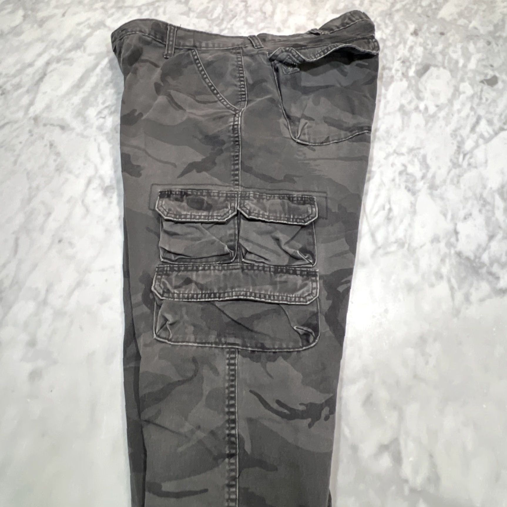 Wrangler Wrangler Jeans Cargo Camo 36x32 Faded Gray 70BRWGL Cotton Hunting Men Size US 36 / EU 52 - 7 Thumbnail