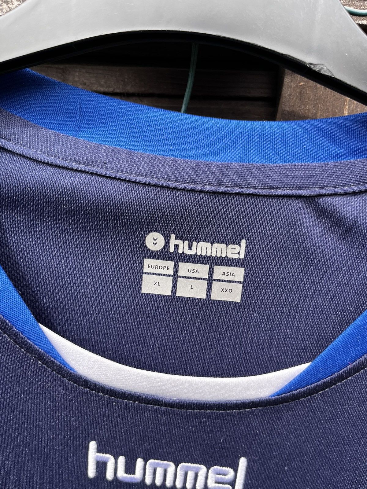 Hummel ⚽️ GLASGOW RANGERS 2018 2019 HUMMEL SOCCER JERSEY FOOTBALL Size US XL / EU 56 / 4 - 5 Thumbnail