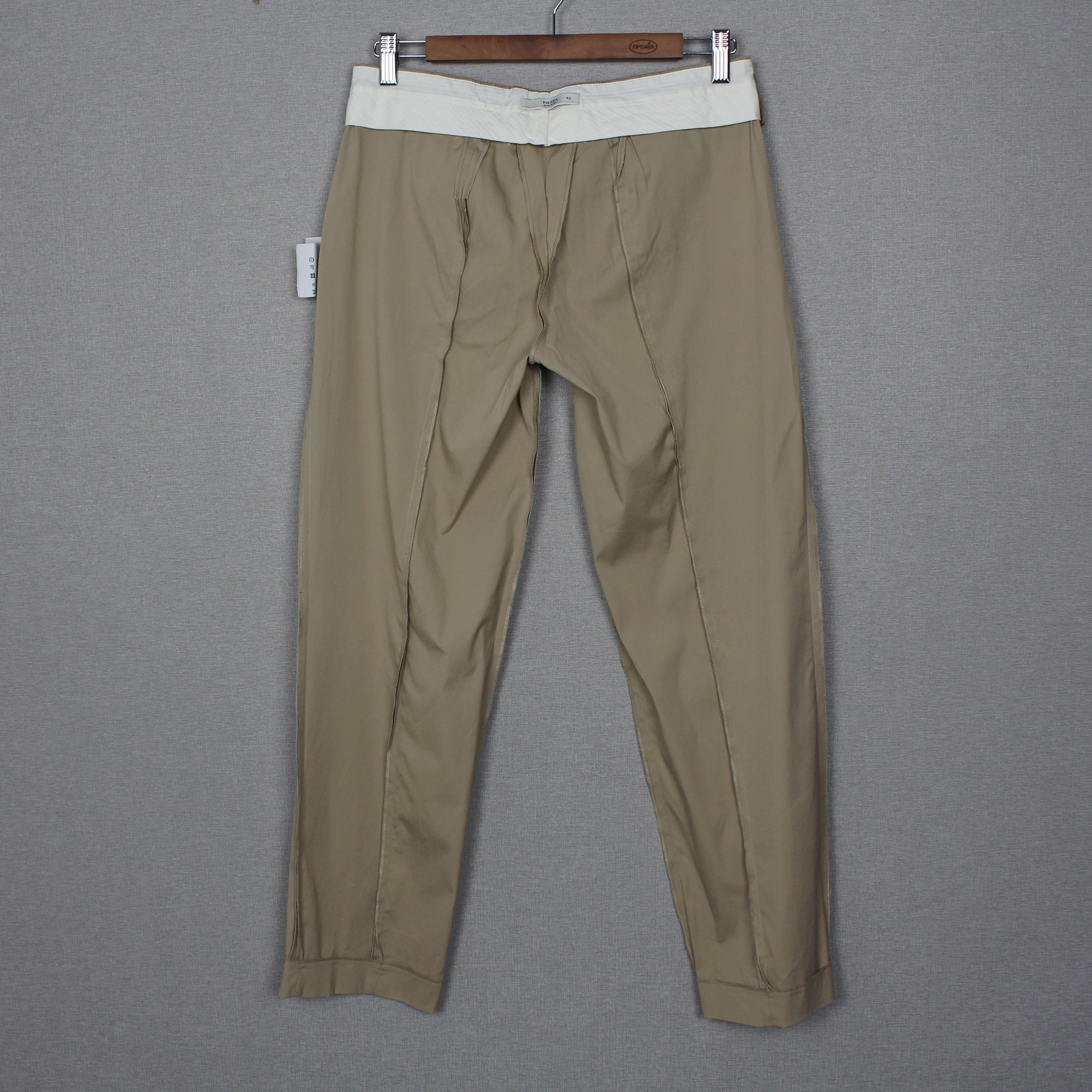 Prada Prada Milano Womens Nylon Trousers Pants Size 28" / US 6 / IT 42 - 8 Thumbnail