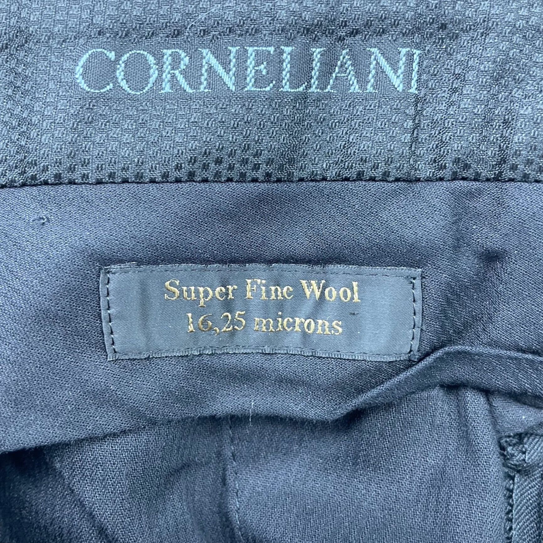 Corneliani Corneliani Men’s 100% Wool Pleated Pants Black Italy 34x26 Dress Pants Straight Leg Regular Mens Size US 34 / EU 50 - 4 Thumbnail