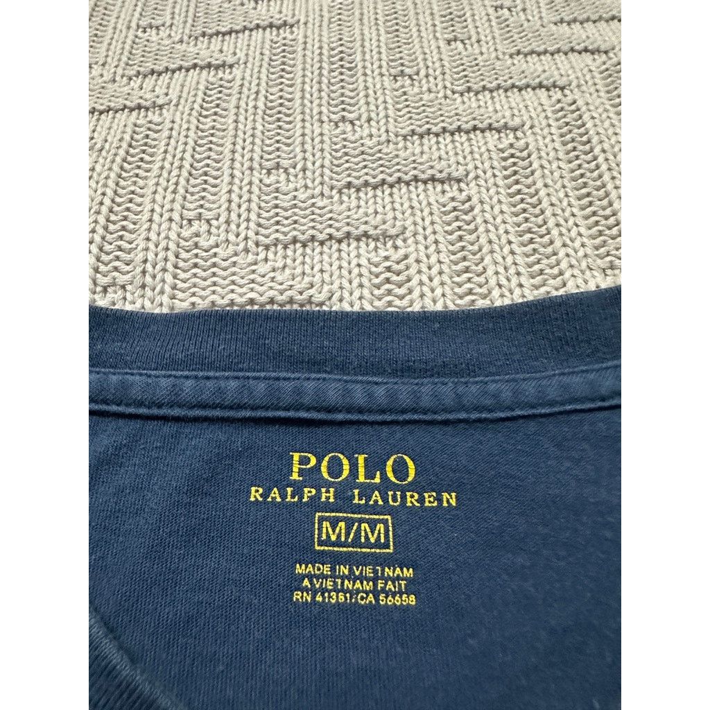 Polo Ralph Lauren Polo Ralph Lauren navy blue tee size M Size US M / EU 48-50 / 2 - 4 Thumbnail