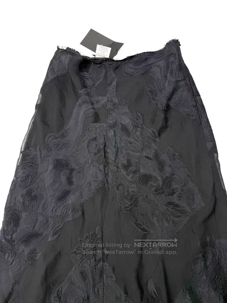 Dries Van Noten Dries Van Noten 3D jacquard fishtail skirt Size 24" / US 00 / IT 34 - 3 Thumbnail