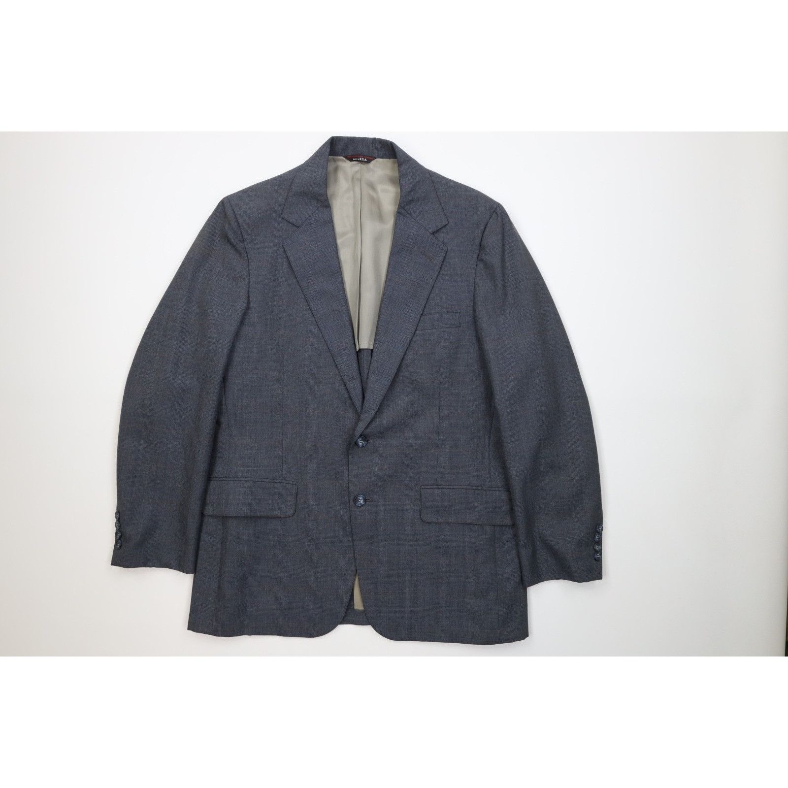 Vintage Vintage 70s Streetwear 2 Piece Wool Suit Rainbow Plaid Size 40R - 2 Thumbnail