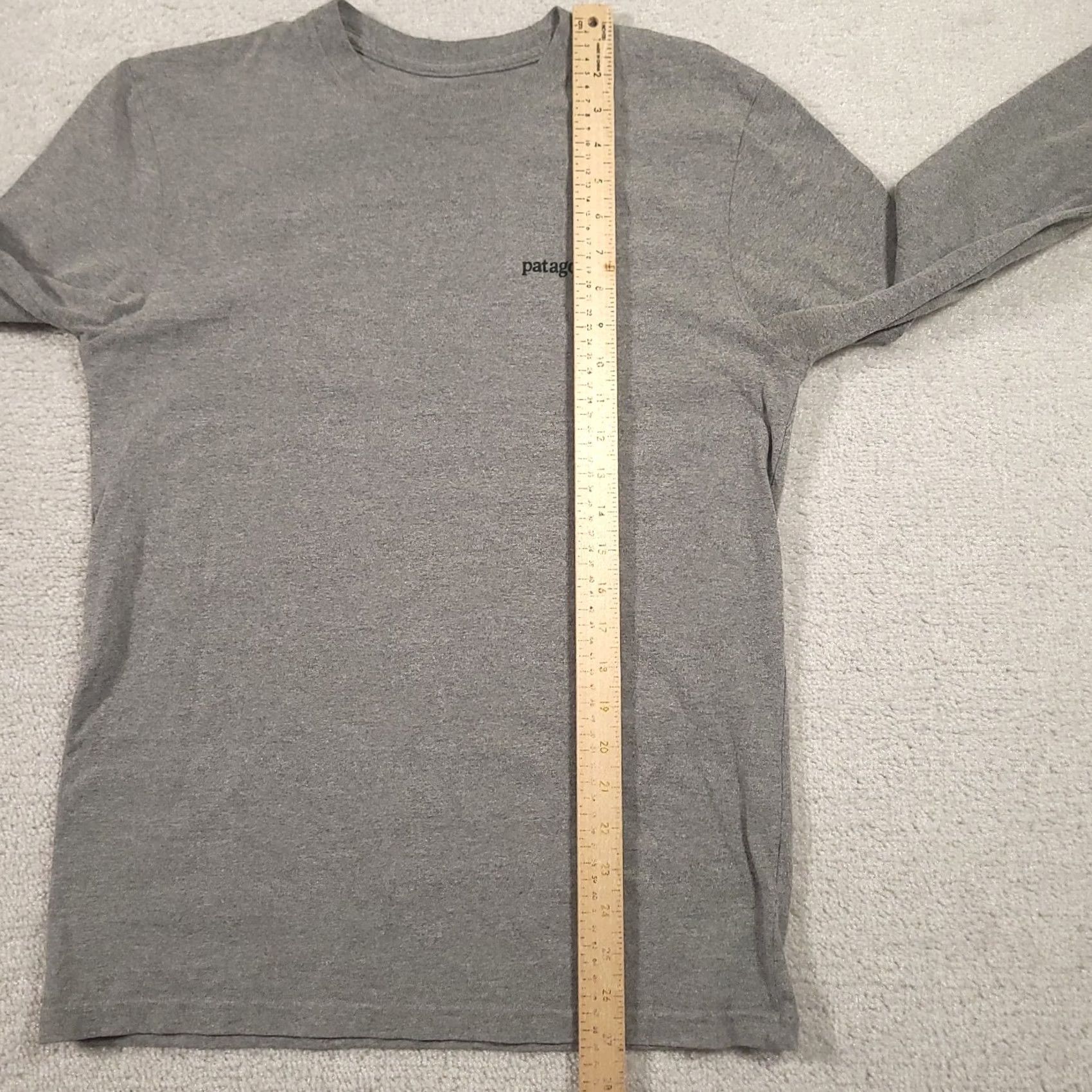 Patagonia Patagonia Shirt Adult S Gray Responsibili Tee Long Sleeve Sustainable Mens Shirt Size US S / EU 44-46 / 1 - 5 Thumbnail