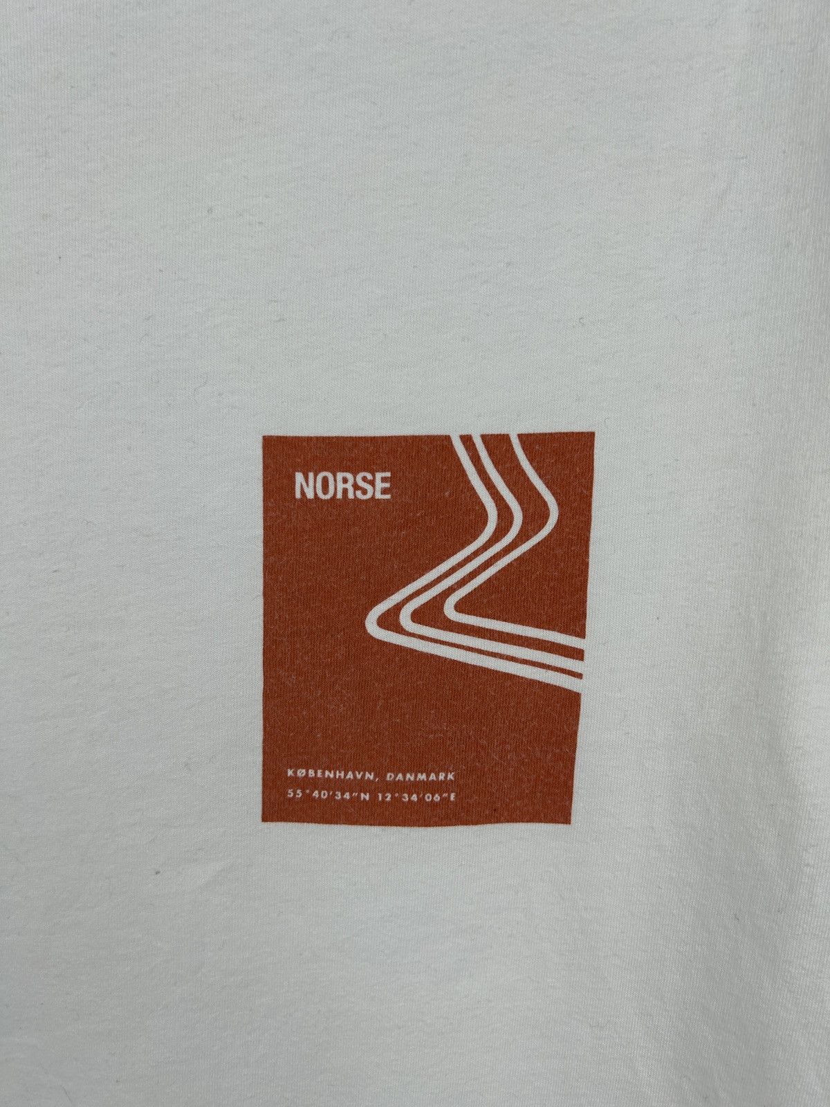 Japanese Brand × Norse Projects Mens Norse Project T Shirt Niels Gographic 1 luxury vintage Size US S / EU 44-46 / 1 - 4 Thumbnail