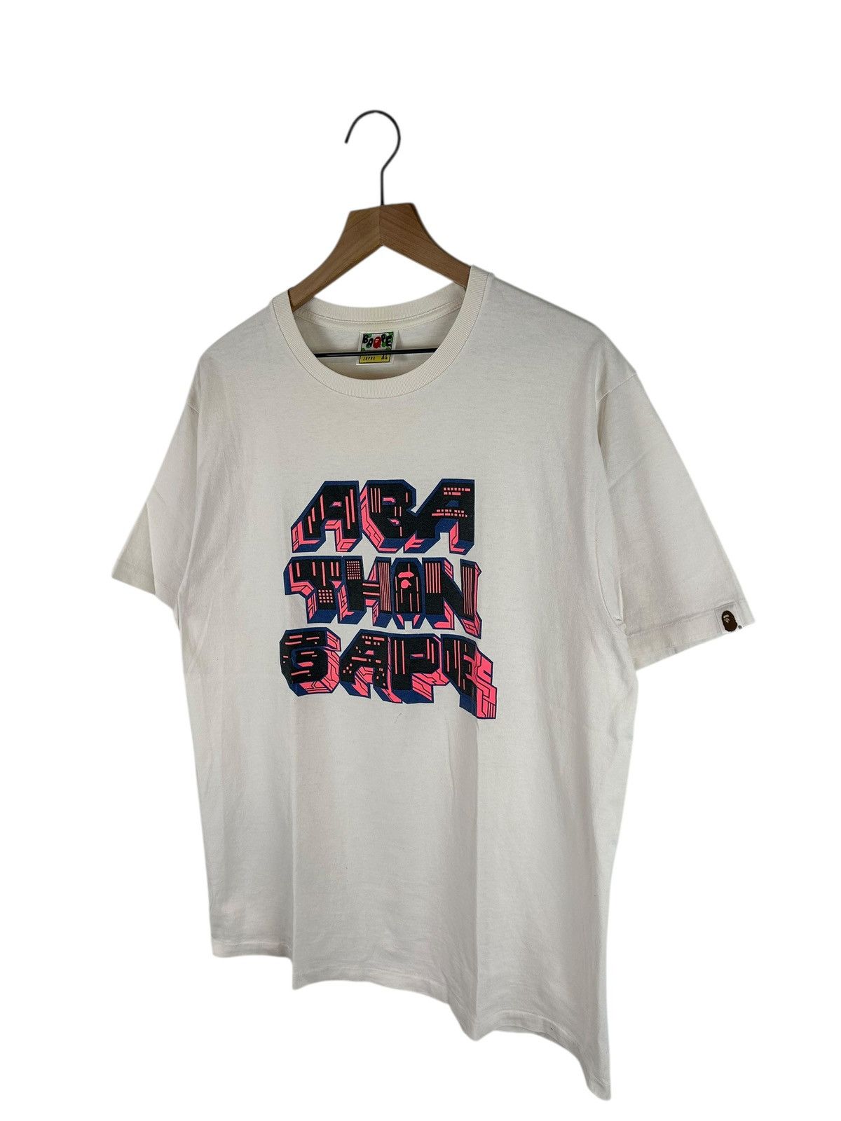 Bape Bape Digital Logo Print T-Shirt Size US XL / EU 56 / 4 - 2 Thumbnail