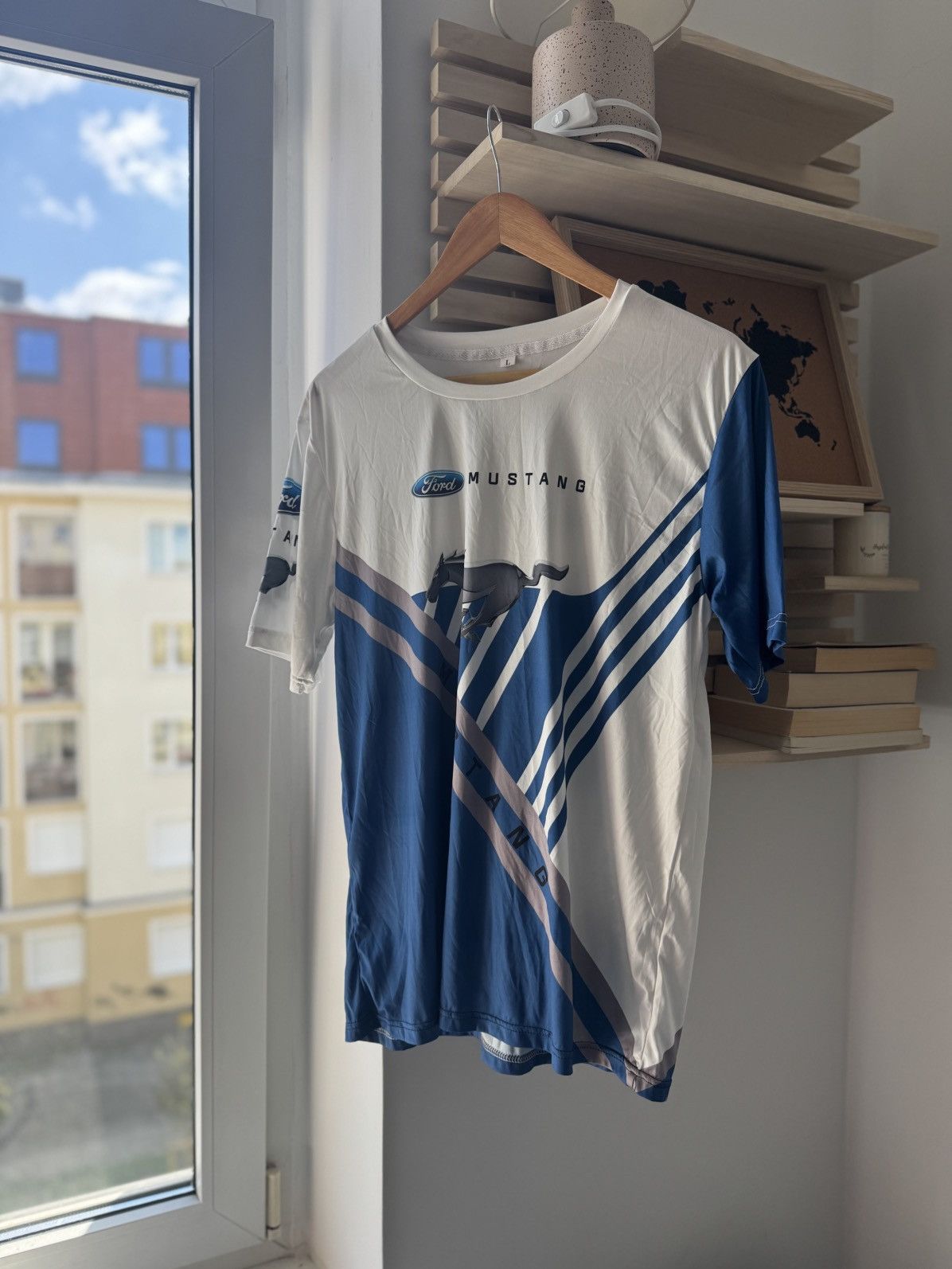 Mustang Ford Mustang Jersey Vintage Size US L / EU 52-54 / 3 - 1 Thumbnail