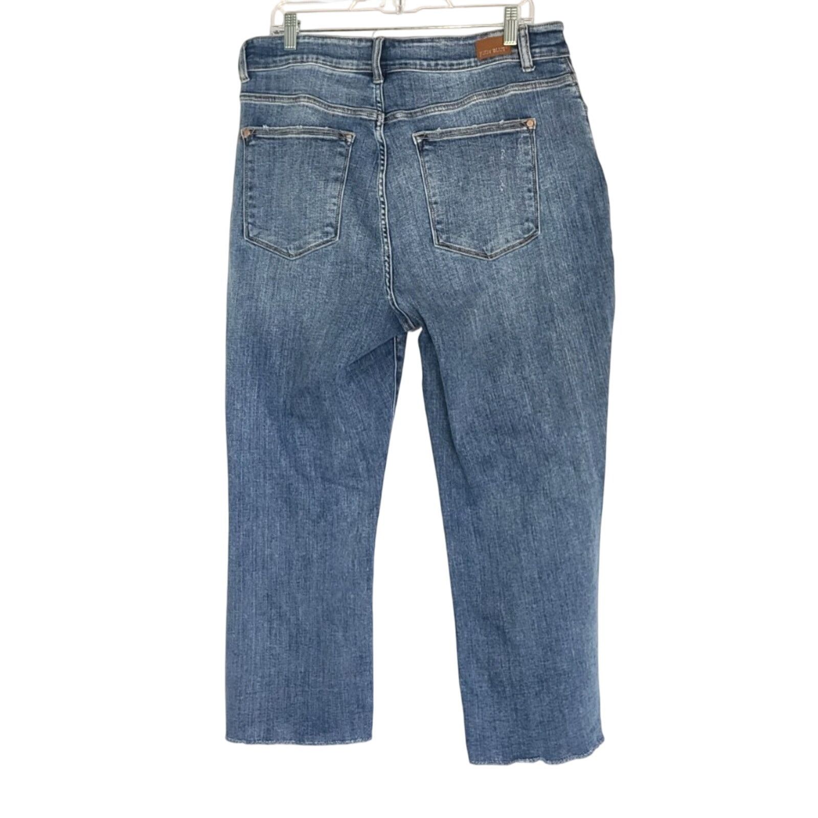 Judy Blue Judy Blue Alisha Hi-Rise Destroyed Straight Leg Jeans 16W Size 38" / US 16 / IT 52 - 5 Thumbnail