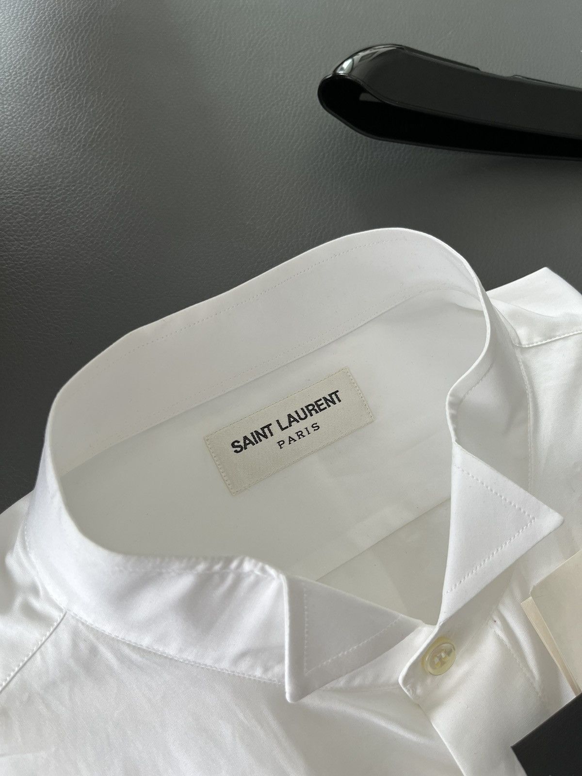 Hedi Slimane × Saint Laurent Paris × Yves Saint Laurent Extremely Rare Brand New Hedi Slimane 2015 Tuxedo Shirt Size US M / EU 48-50 / 2 - 5 Thumbnail