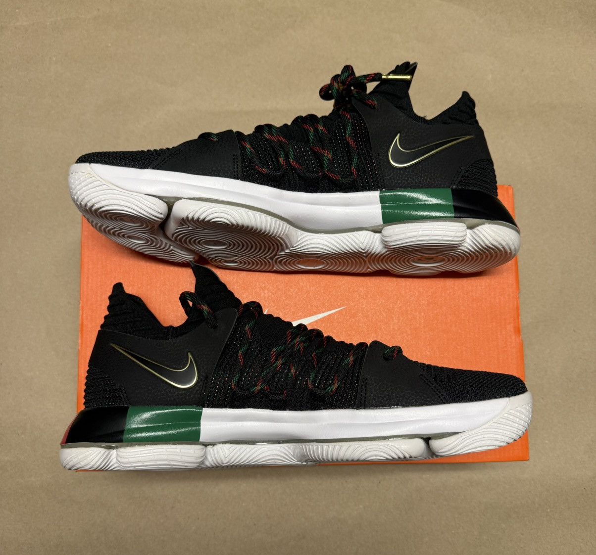 Nike Nike KD 10 Kevin Durant BHM Men’s basketball size 14 NEW Size US 14 / EU 47 - 2 Thumbnail