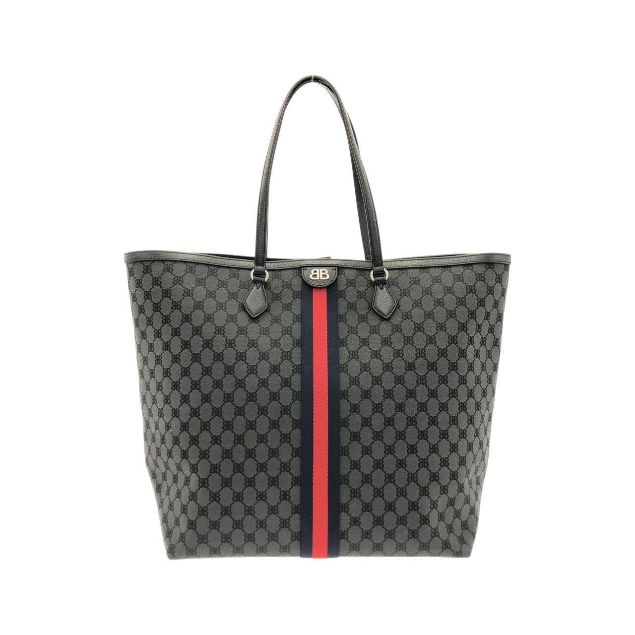 Balenciaga Balenciaga Balenciaga The Hacker Project Large Tote Bag Canvas Tote Bag Textile Tote Bag 680127 2103X DUTY FREE for USA Size ONE SIZE - 1 Thumbnail