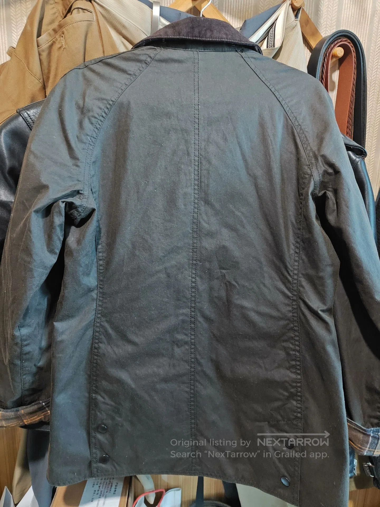 Barbour Barbour Beadnell Waxed Trench Coat. Size M / US 6-8 / IT 42-44 - 3 Thumbnail