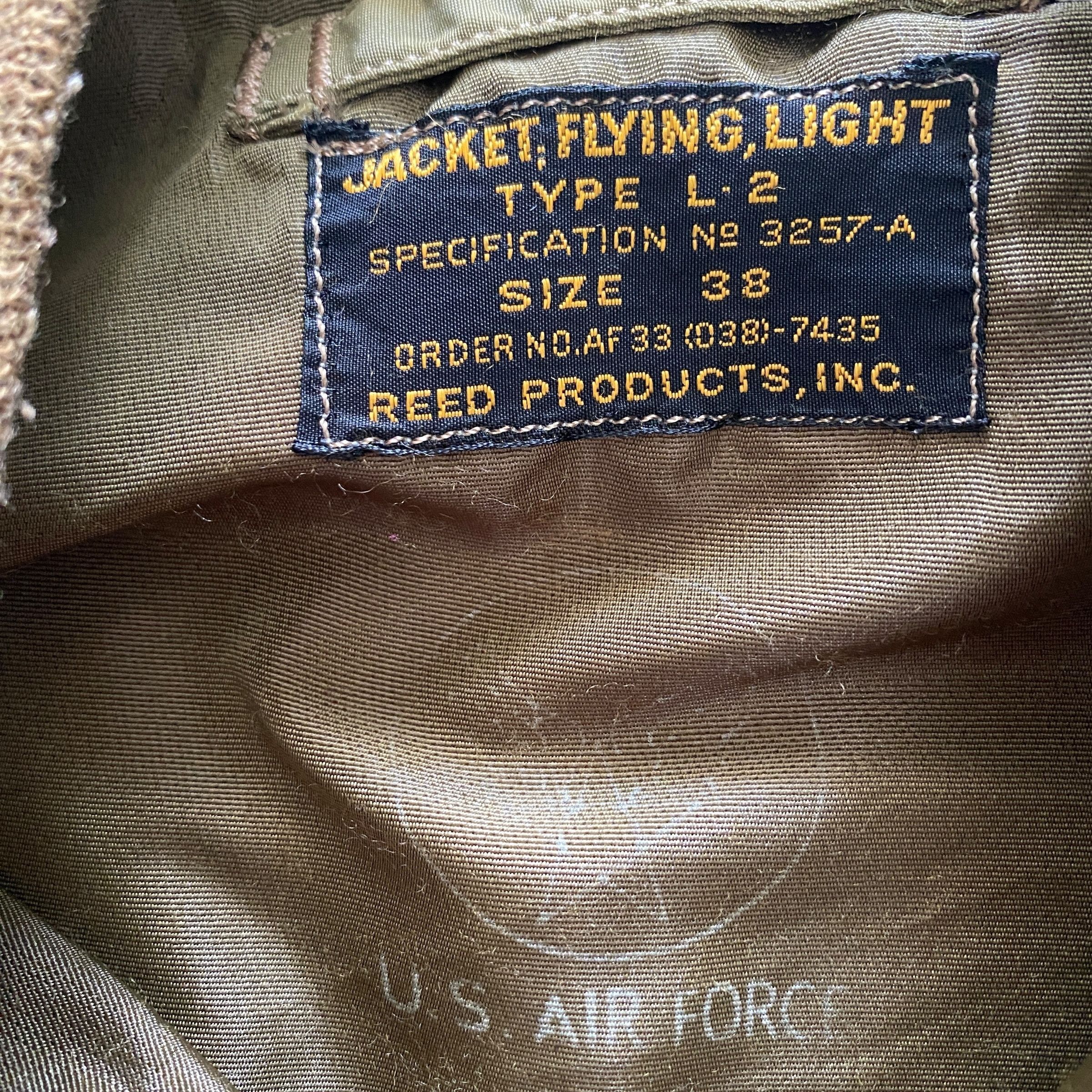 Buzz Rickson's Buzz Ricksons Reed Production Bombs Hell Angels L2A jacket Size US M / EU 48-50 / 2 - 4 Thumbnail