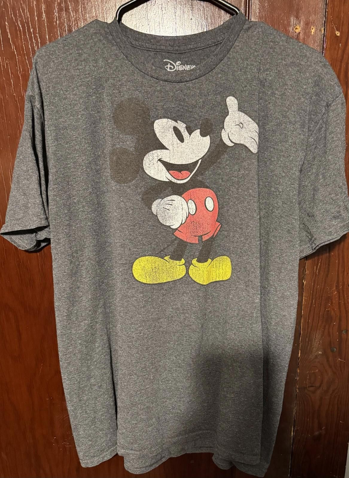 Disney Mickey Mouse Disney T Shirt Gray Men's Size XL Size US XL / EU 56 / 4 - 1 Thumbnail