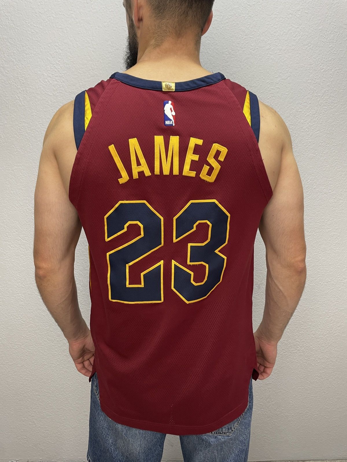 Nike Nike Lebron James #23 Official Game Soccer Jersey Size US M / EU 48-50 / 2 - 13 Thumbnail