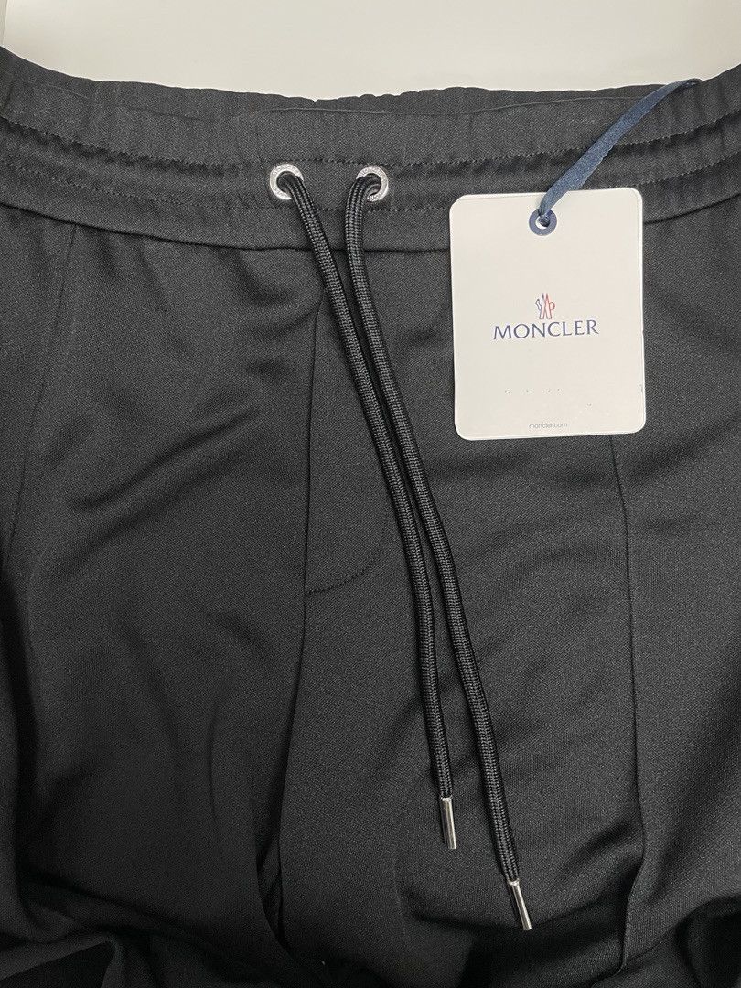 Moncler MONCLER Mens Striped Logo Track Pants Size US 38 / EU 54 - 3 Thumbnail