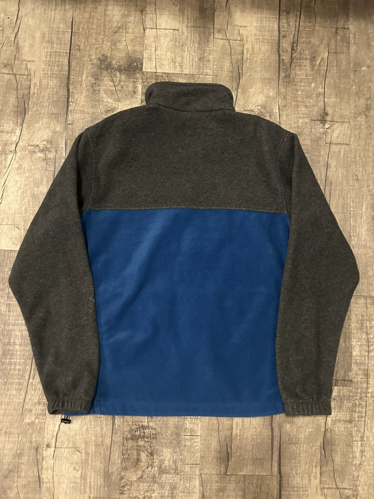 Columbia Columbia Vintage Fleece Pullover Jacket Large Grey and Blue Size US L / EU 52-54 / 3 - 6 Thumbnail