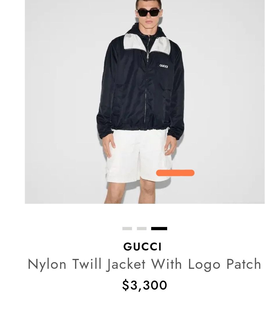 Gucci Gucci jacket nylon rare Size US M / EU 48-50 / 2 - 1 Thumbnail