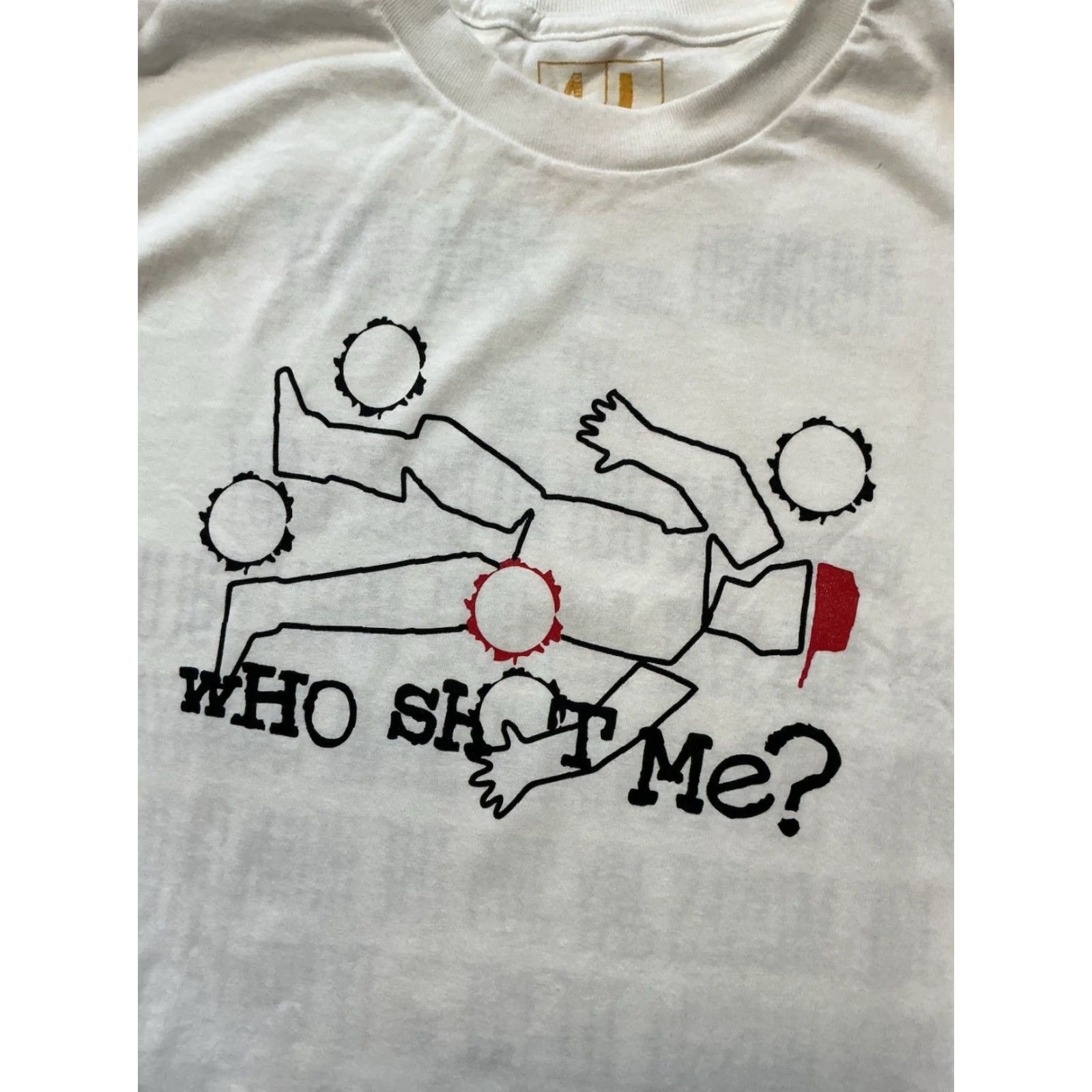 Vintage VINTAGE 4 Hunnid YG Still Brazy Who Shot Me Album Krime Seen Do Not Kross White L/S T-Shirt LG Mens Tee Regular Size L White Graphic shirt Size US L / EU 52-54 / 3 - 6 Thumbnail