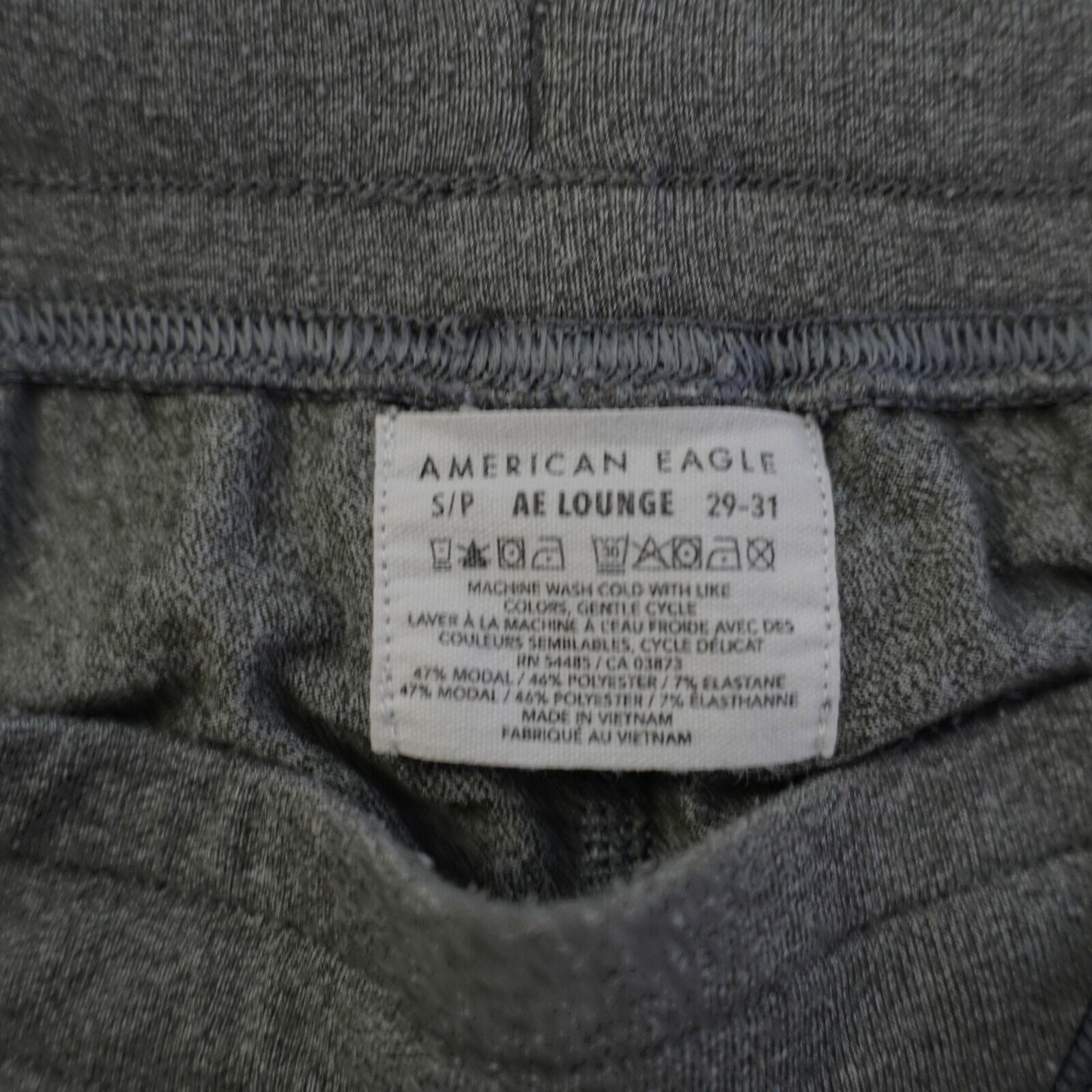 American Eagle Outfitters American Eagle Gray AE Lounge Sweatpants Small 29/29 Mid Ris Size US 29 - 7 Thumbnail