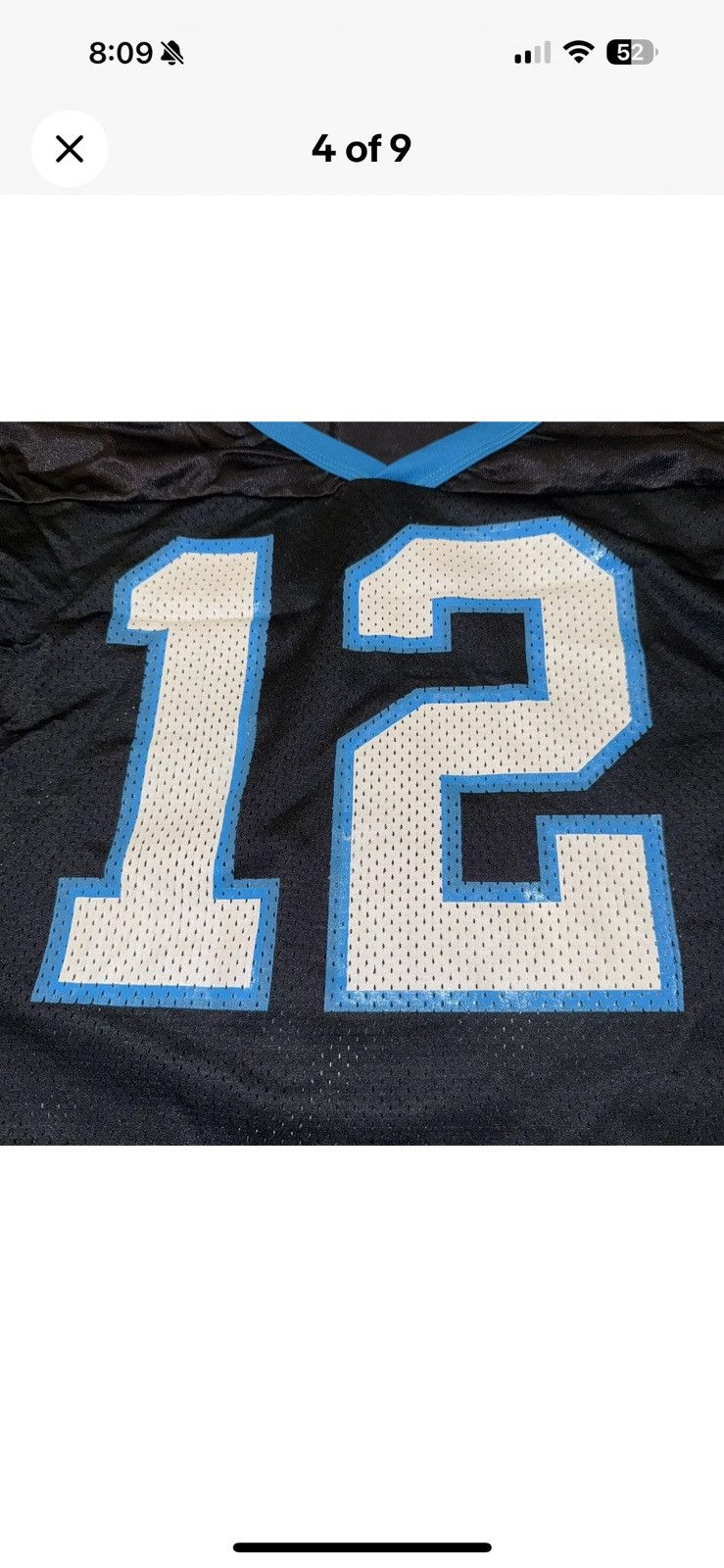 Wilson Wilson NFL Carolina Panthers Kerry Collins Jersey Mens XL Size US XL / EU 56 / 4 - 4 Thumbnail