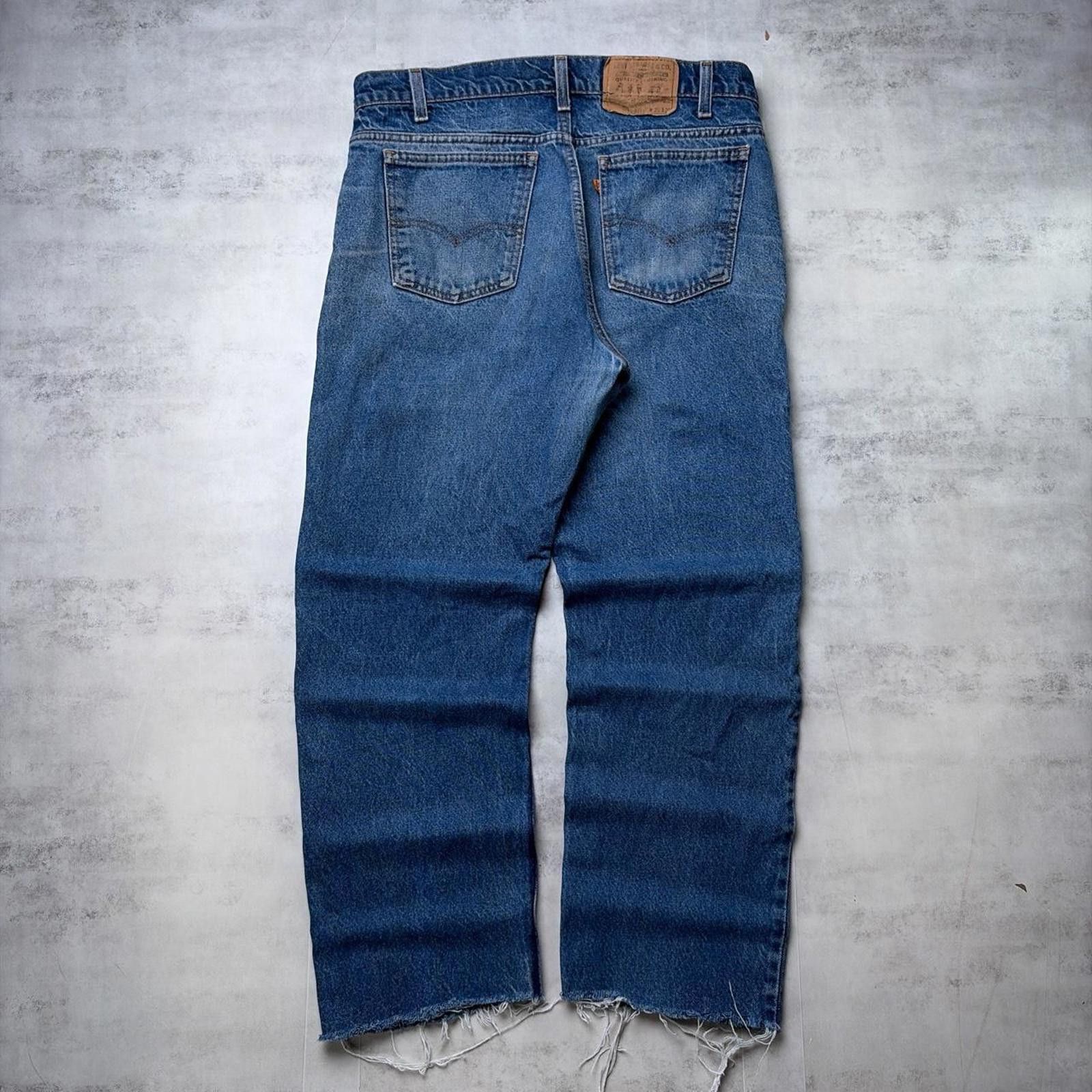 Levi's Vintage 90’s Levi’s 509 Orange Tab Straight Leg Denim Jeans Size US 35 - 1 Thumbnail