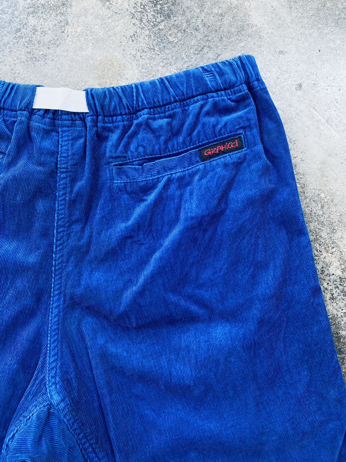 Gramicci Vintage Gramicci Blue Corduroy Short Pants Size US 29 - 8 Thumbnail