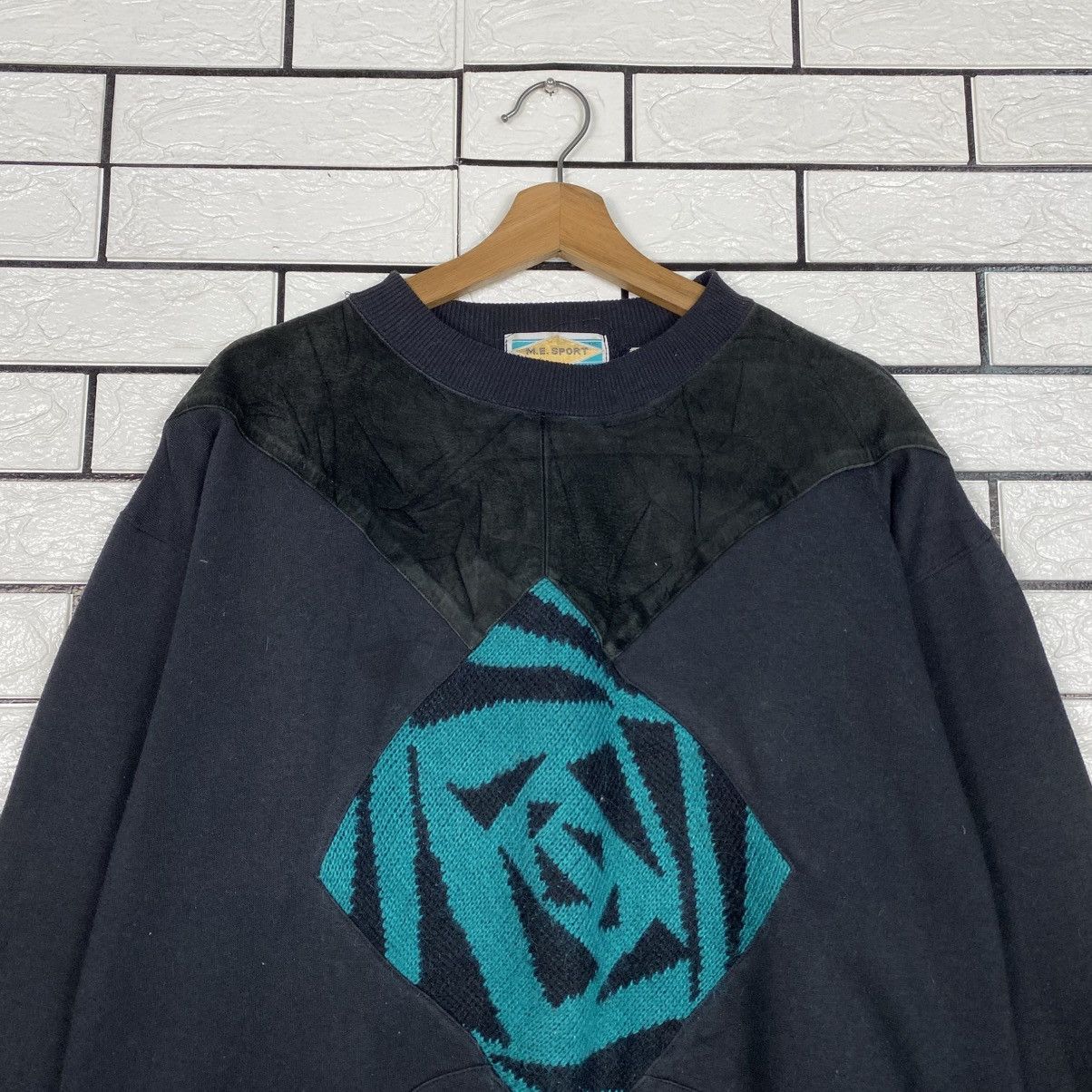 Issey Miyake Vintage Sweatshirt ME Sport Big Logo Size US L / EU 52-54 / 3 - 4 Thumbnail