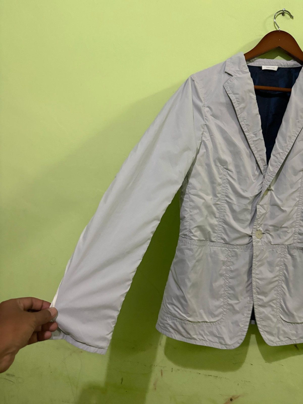 Jil Sander Jill Sander Nylon Jacket Design Made In Italy Raf Simon era Size US S / EU 44-46 / 1 - 2 Thumbnail