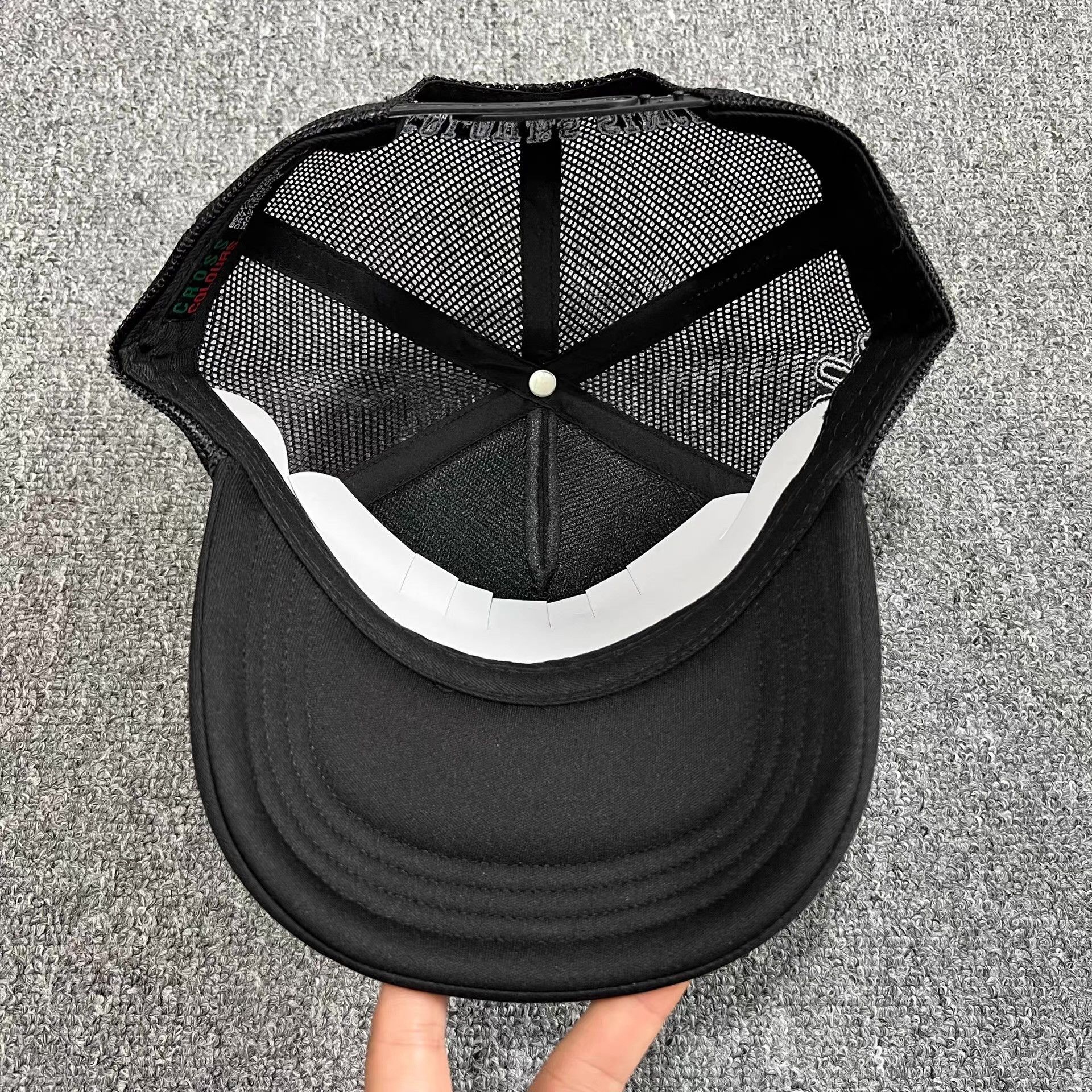 Cross Colours Cross Colours Curved Brim Mesh Trucker Baseball Cap Q7 Size ONE SIZE - 3 Thumbnail