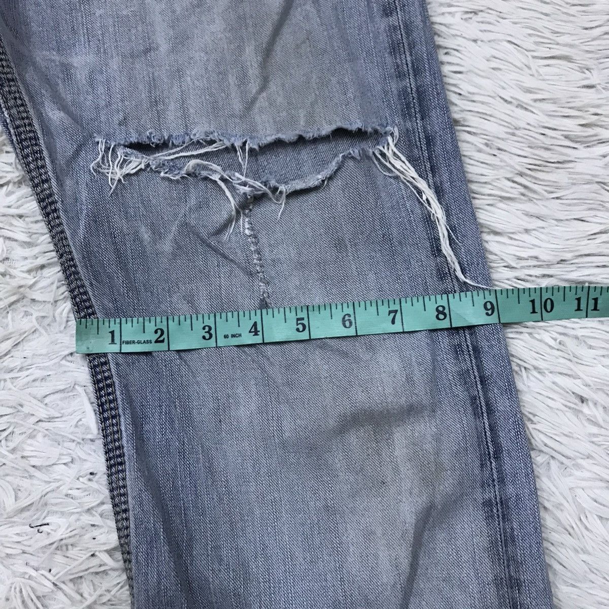 Edwin Vintage Edwin XU-S Distressed Design Jeans Size US 34 / EU 50 - 20 Thumbnail