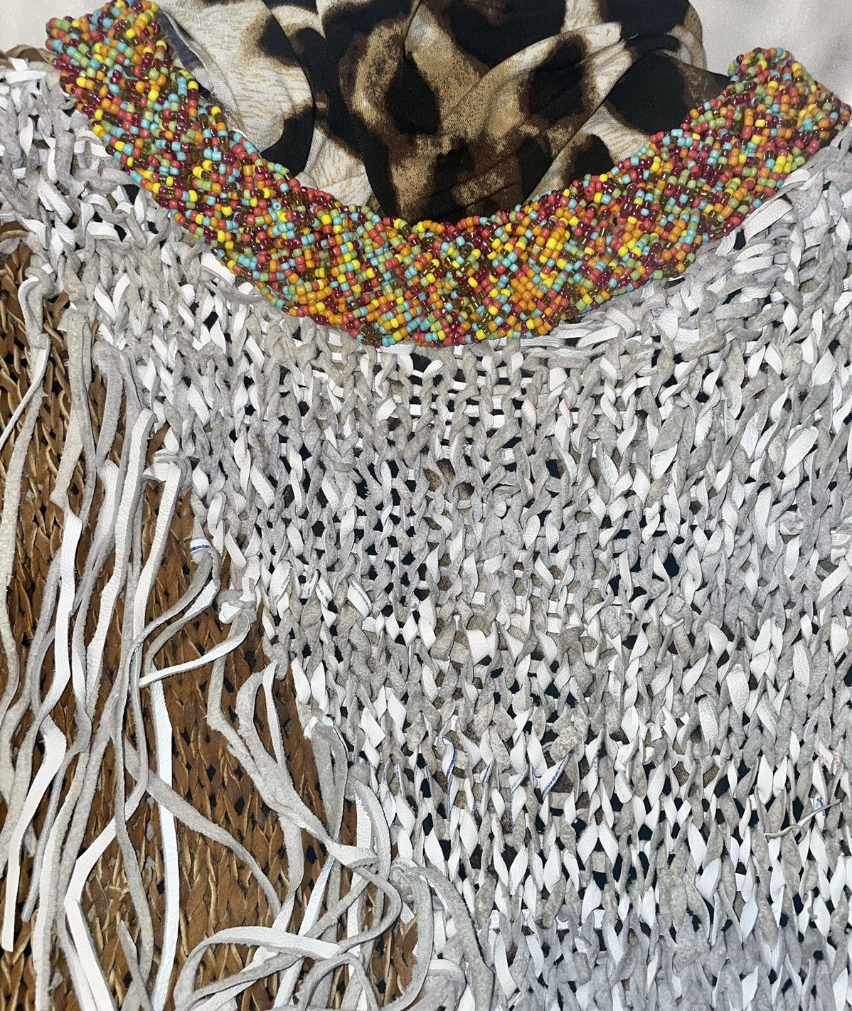 Vintage Sundance Vintage 80’s Seed Beaded Collar Size ONE SIZE - 12 Thumbnail