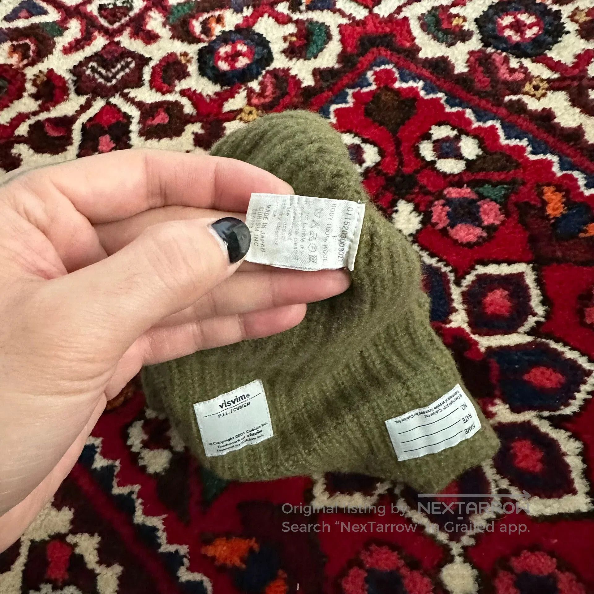 Visvim visvim 15AW knit beanie for winter style. Size ONE SIZE - 6 Thumbnail