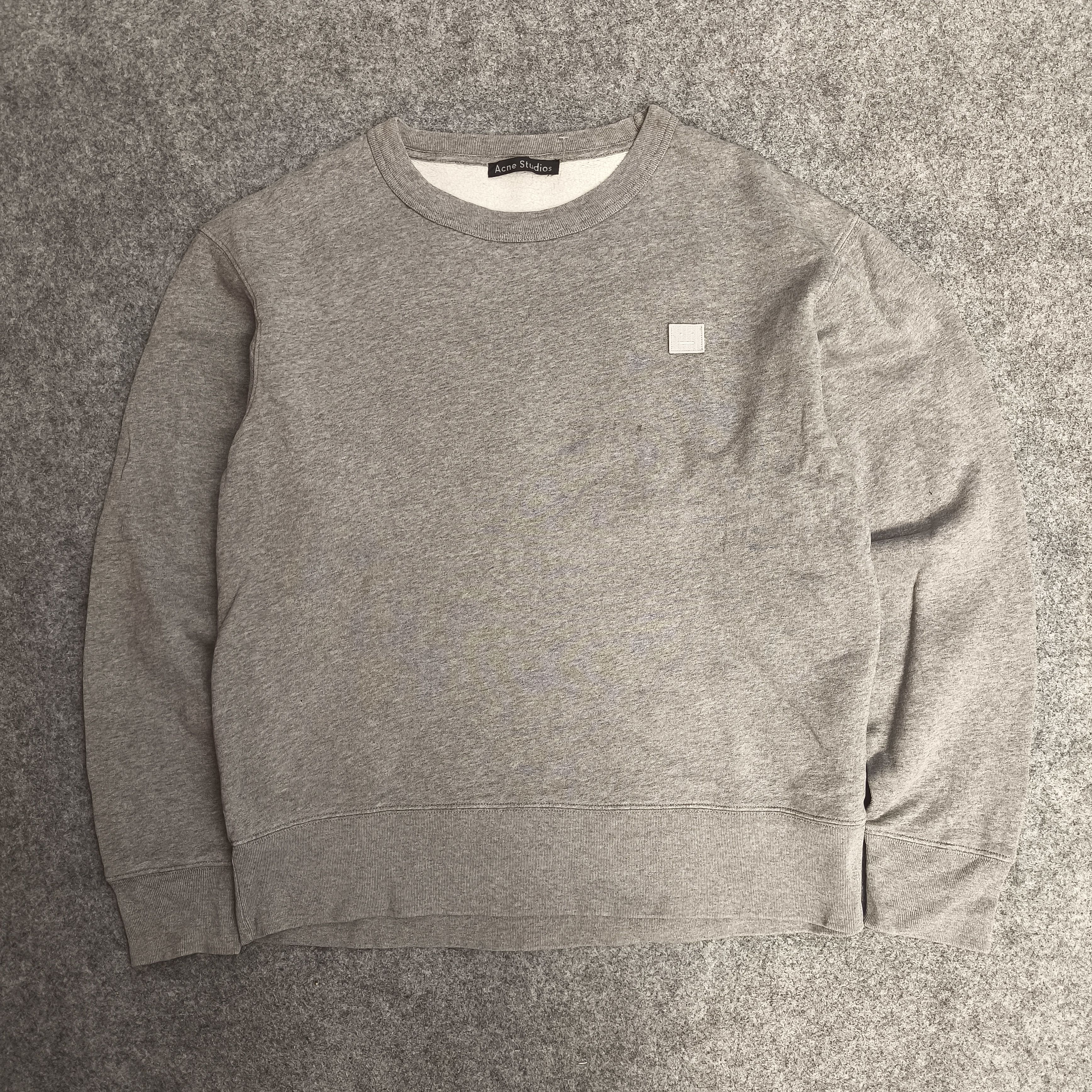 Acne Studios Acne studios Fairview face crewneck sweatshirt Size US M / EU 48-50 / 2 - 1 Thumbnail