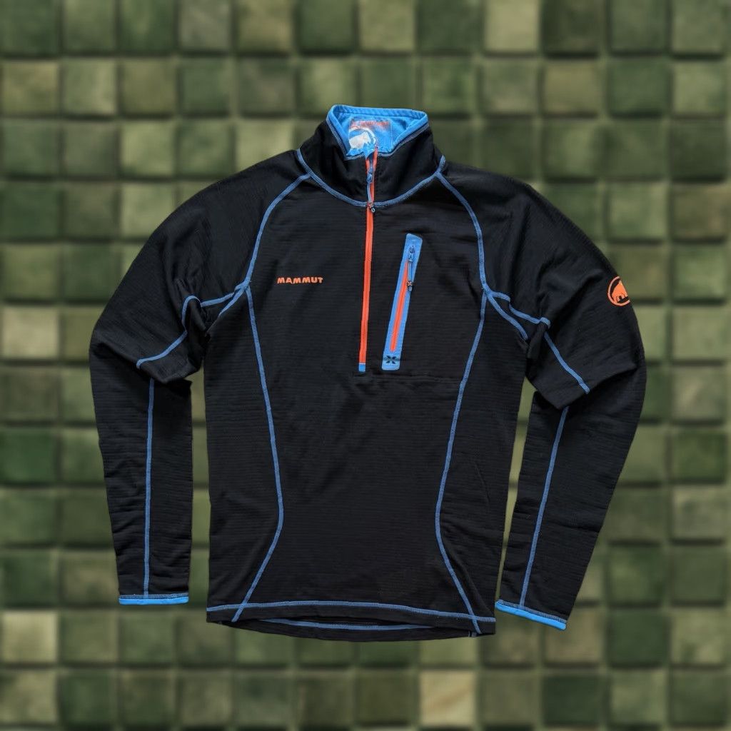 Mammut Mammut Eiswand EXTREME 1/4 Zip Pull Light Mens Ski Touring Sweater Size S Navy Pullover Size US S / EU 44-46 / 1 - 1 Thumbnail
