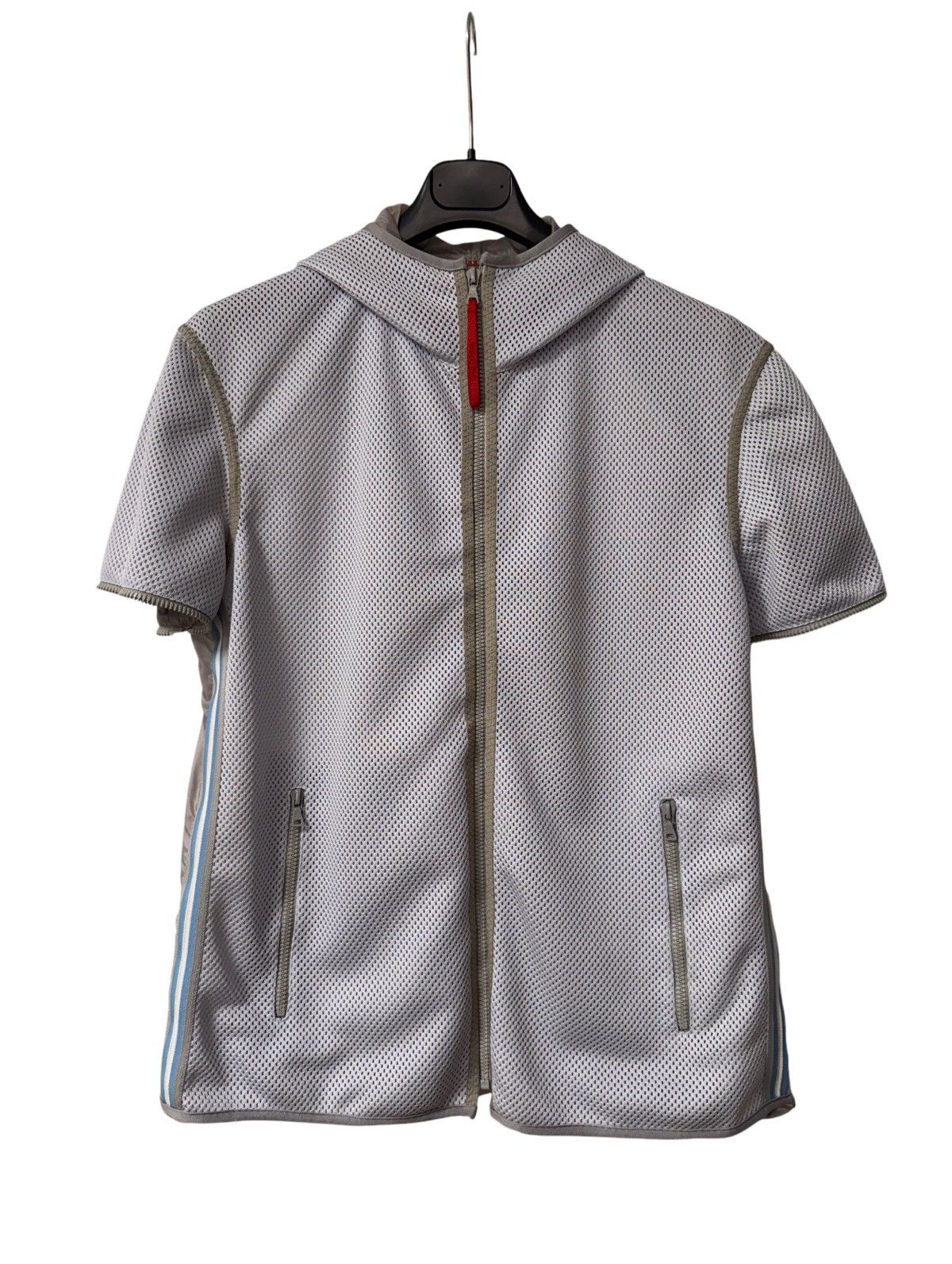 Prada PRADA NYLON MESH TECH JACKET 2000 - 48IT Size US M / EU 48-50 / 2 - 2 Thumbnail