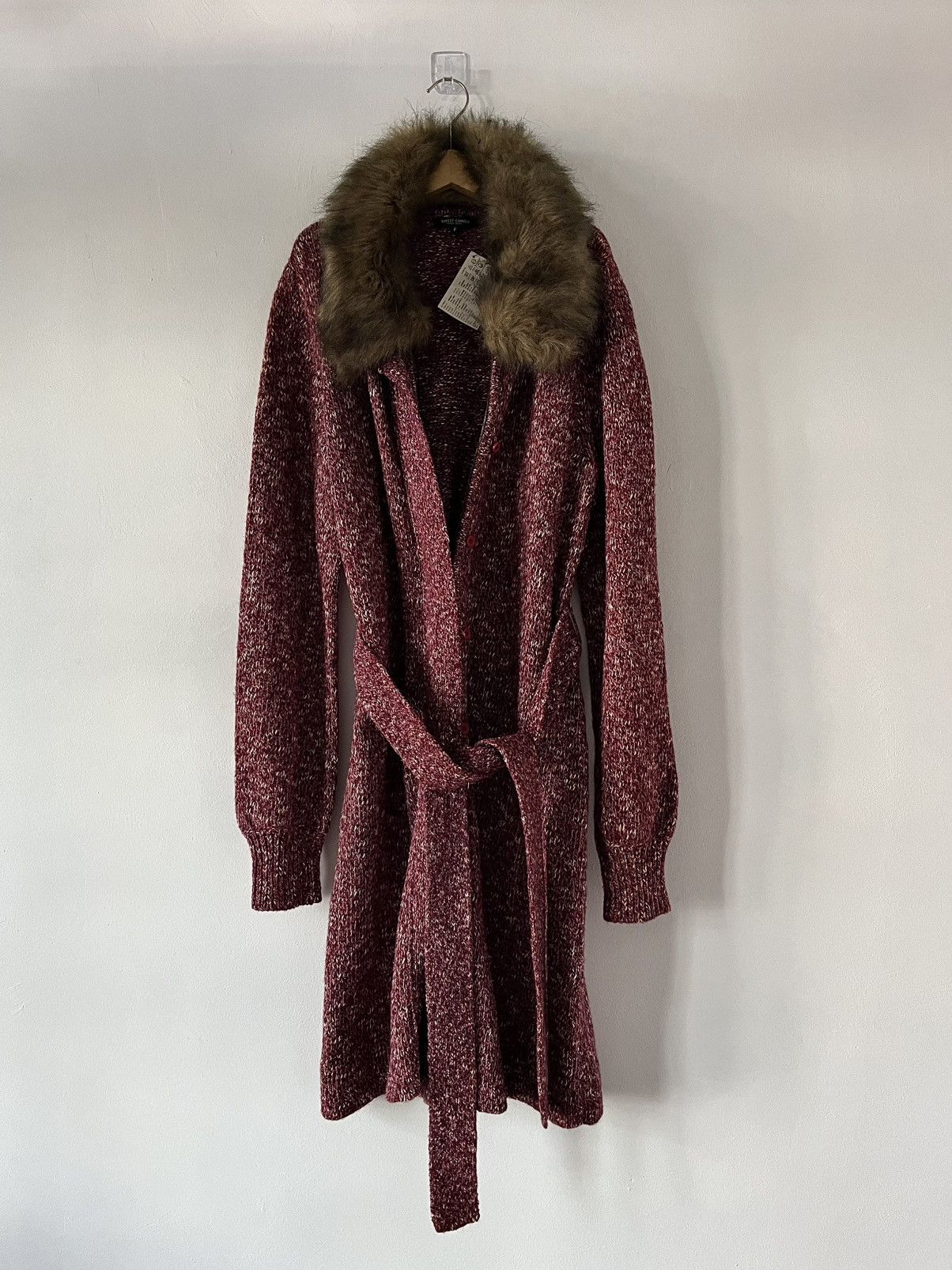 Japanese Brand Japanese Sweet Camel Gothic Faux Fur Zip Long Cardigan Size M / US 6-8 / IT 42-44 - 1 Thumbnail