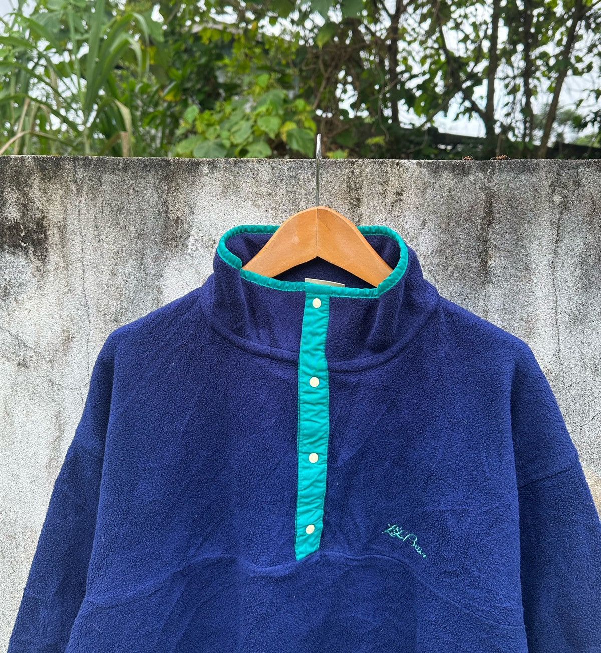 L.L. Bean L.L bean snap button fleece sweatshirt Size US L / EU 52-54 / 3 - 2 Thumbnail