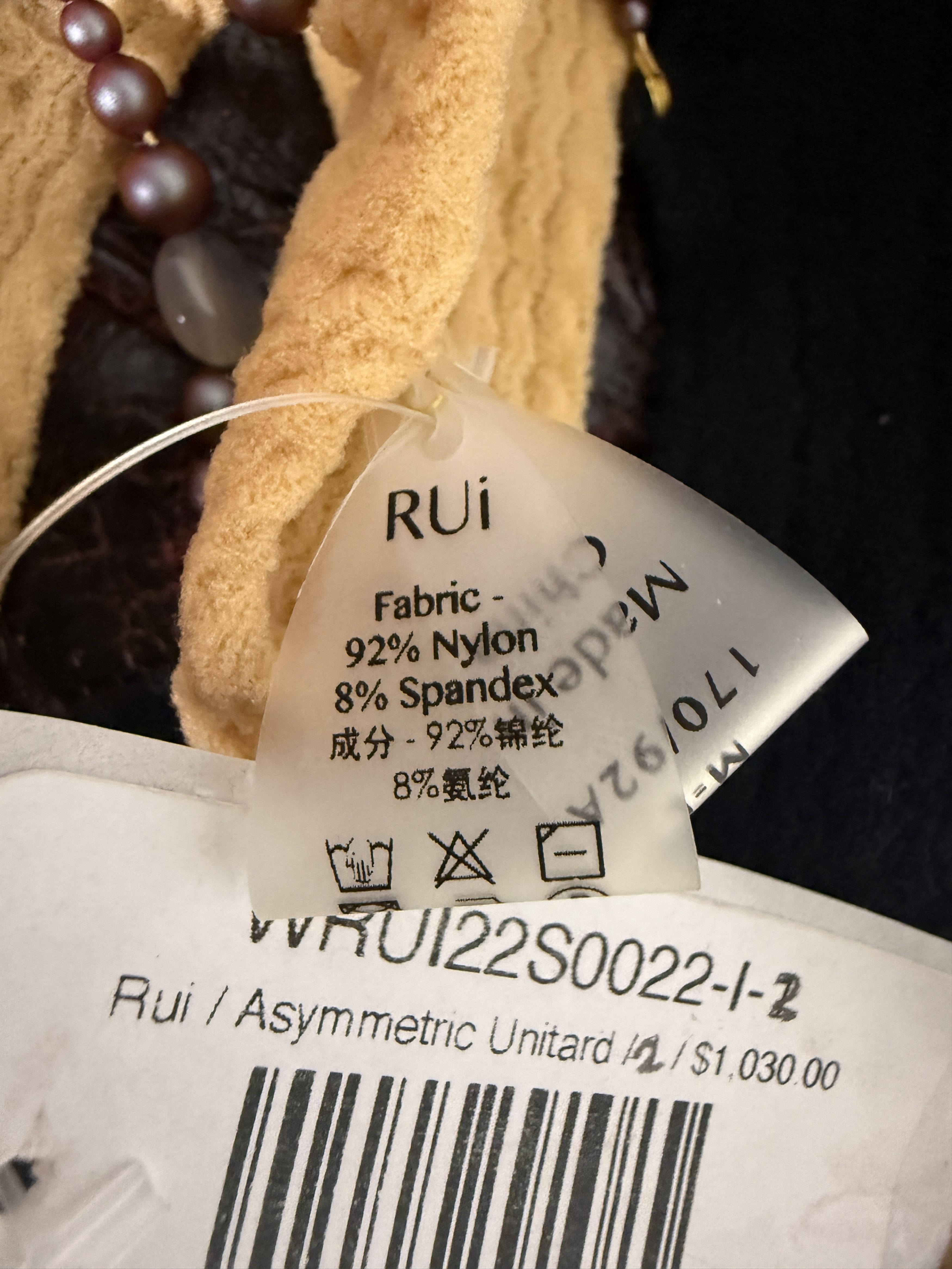 RUIbuilt $1030 RUI Size 2 Asymmetric Unitard Size M / US 6-8 / IT 42-44 - 11 Thumbnail
