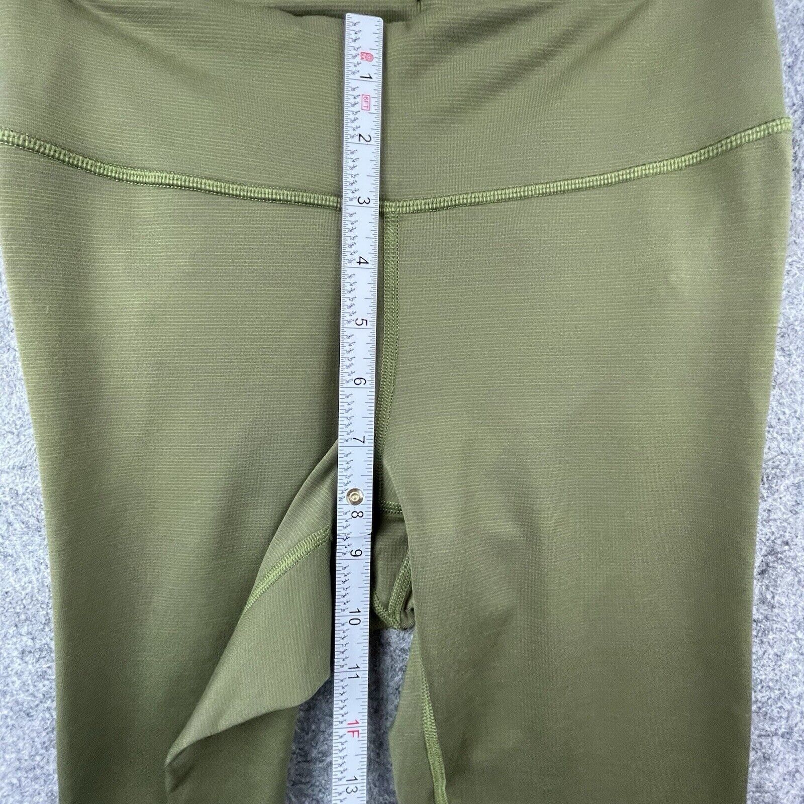 Outdoor Voices Outdoor Voices Leggings Women Small Green Ankle Stretch Soft Size 24" / US 00 / IT 34 - 5 Thumbnail