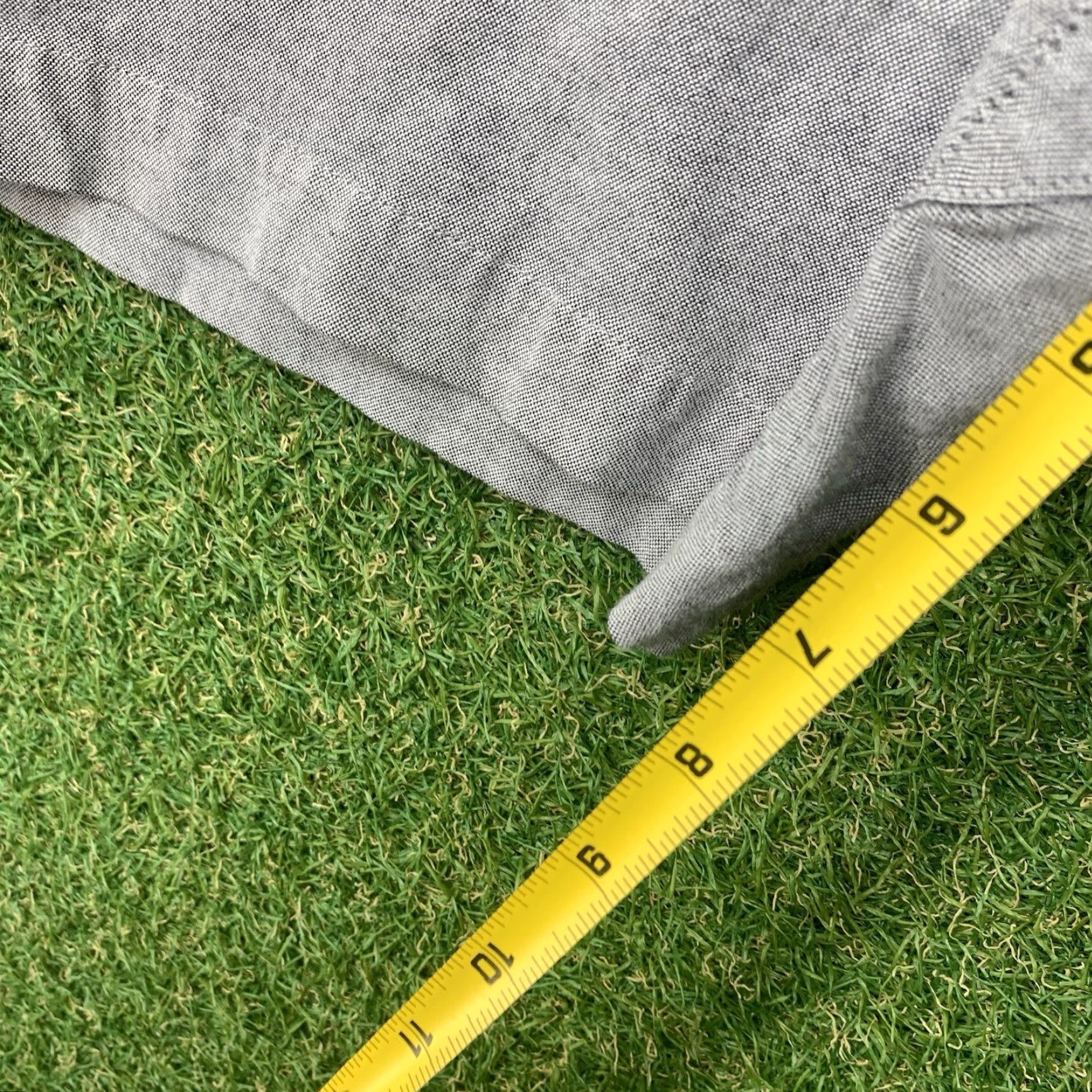 Lululemon Lululemon Commission Shorts Mens 36 Chino 9" Oxford White Twill Button Zipper Logo Casual Sports Size US 36 / EU 52 - 3 Thumbnail