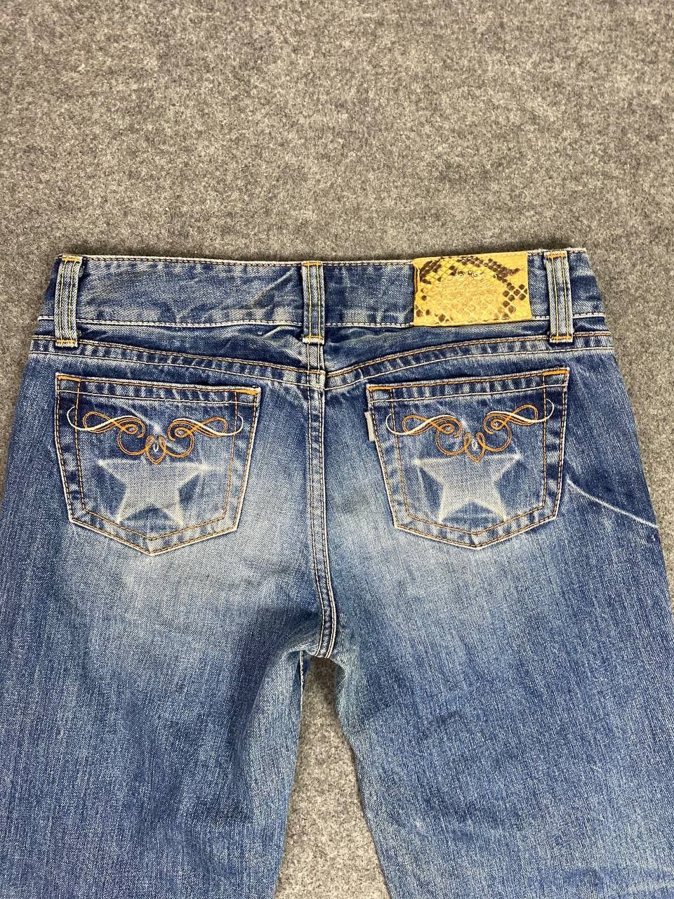 Japanese Brand vintage kari ang jeans bootcut flare denim Size 32" / US 10 / IT 46 - 3 Thumbnail
